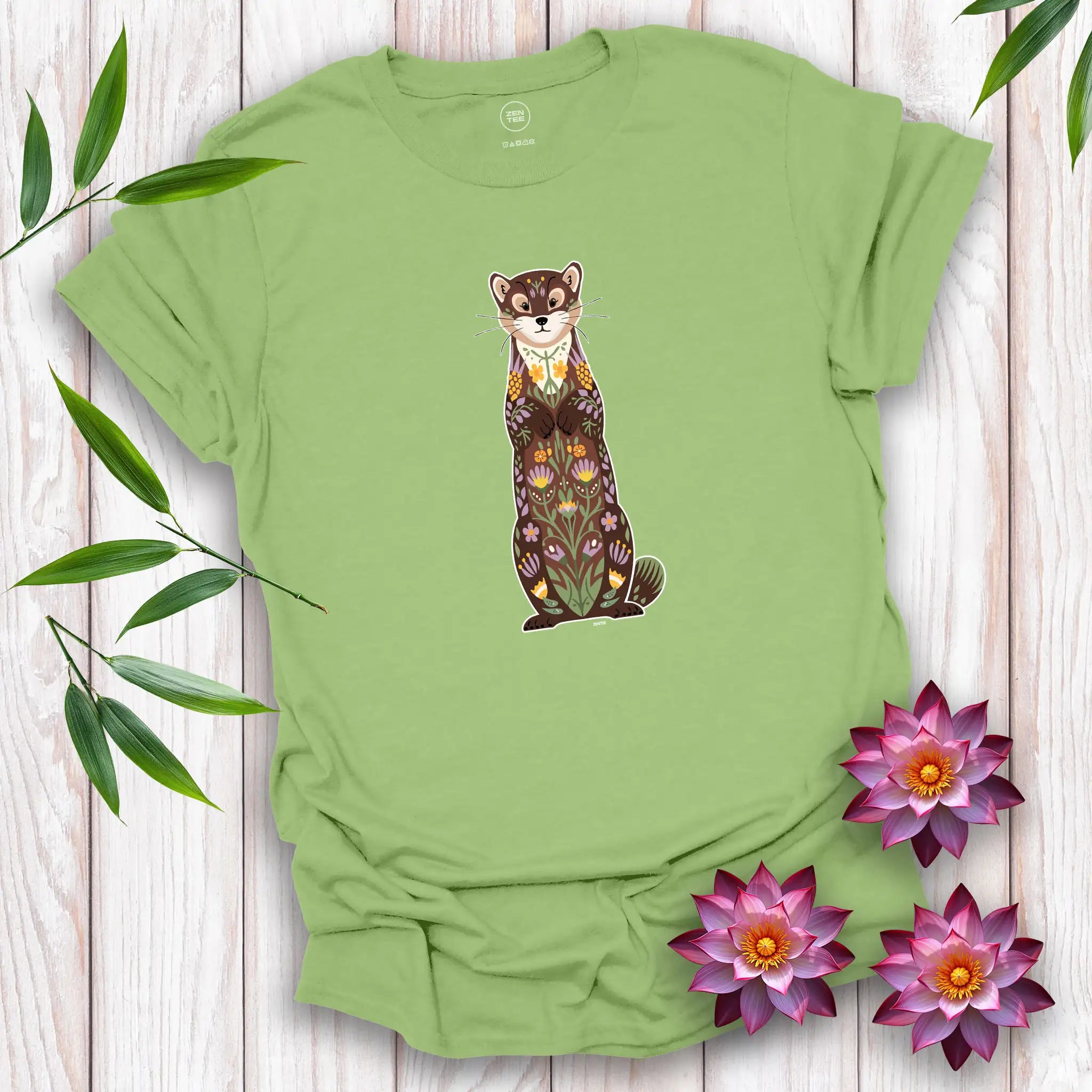 Standing Pine Marten Spirit T-Shirt