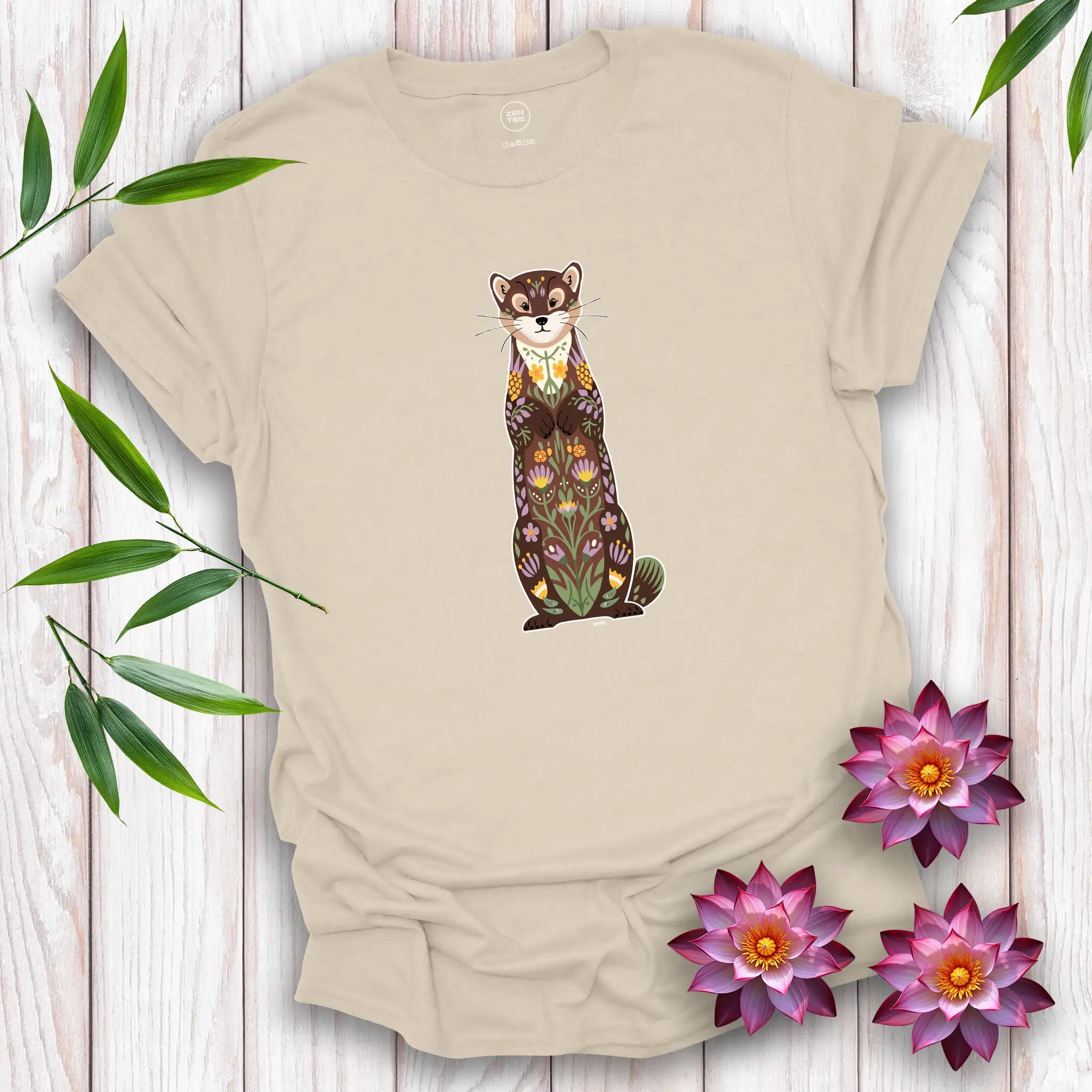 Standing Pine Marten Spirit T-Shirt