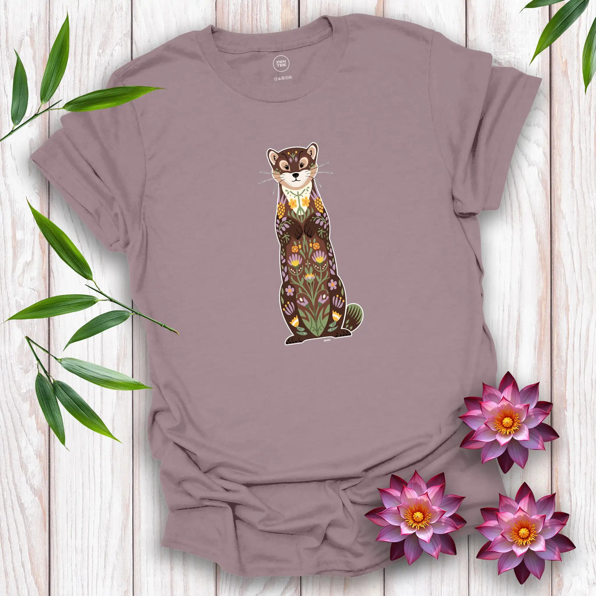 Standing Pine Marten Spirit T-Shirt