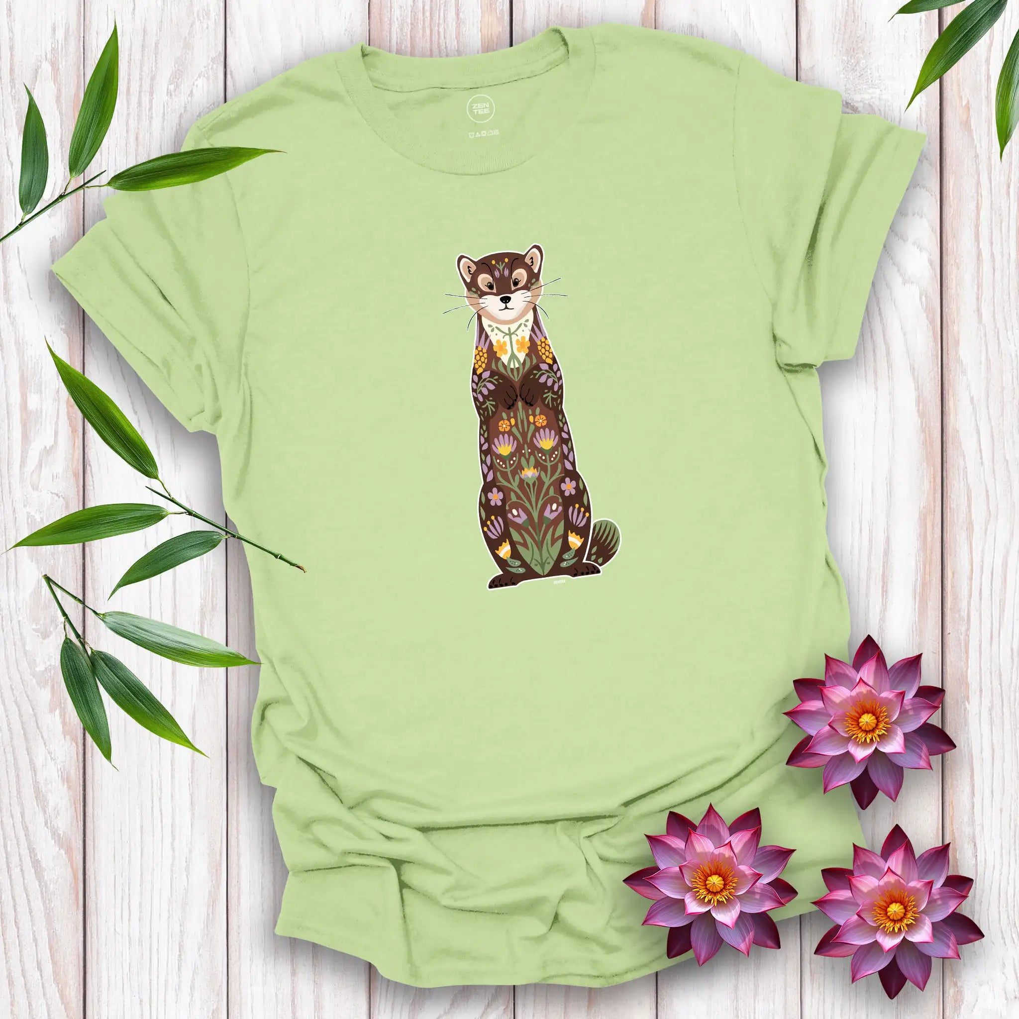 Standing Pine Marten Spirit T-Shirt