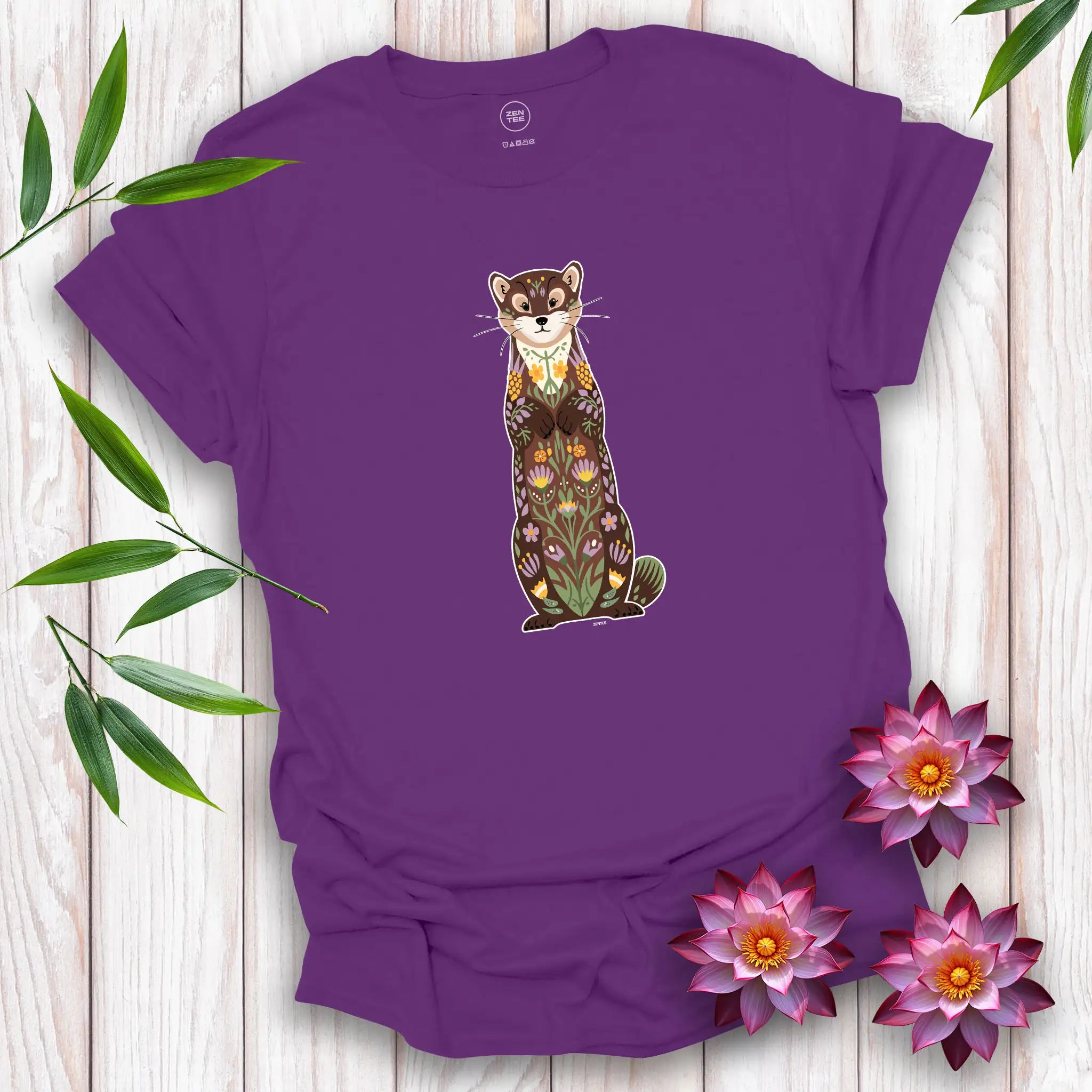 Standing Pine Marten Spirit T-Shirt