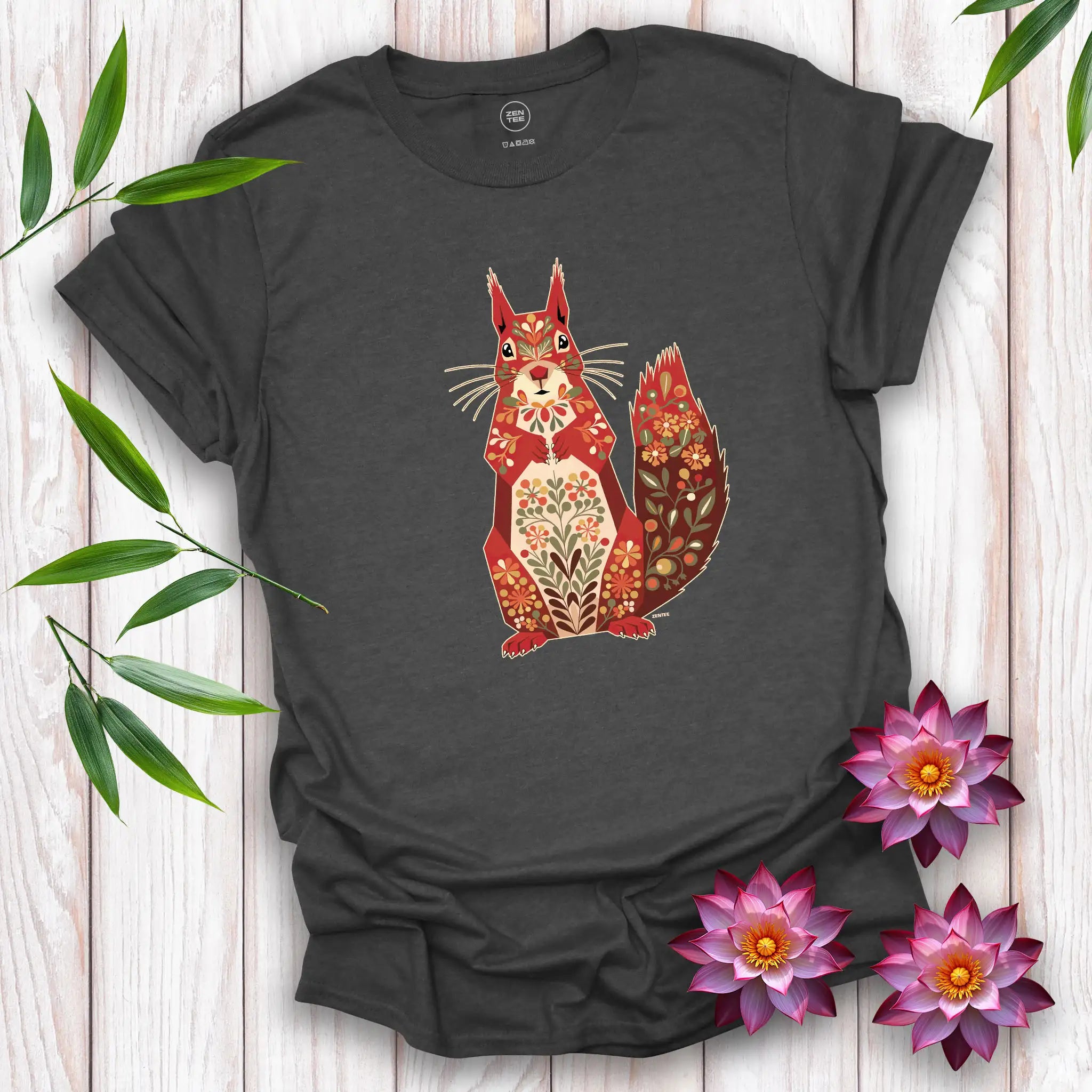 Standing Squirrel Spirit T-Shirt