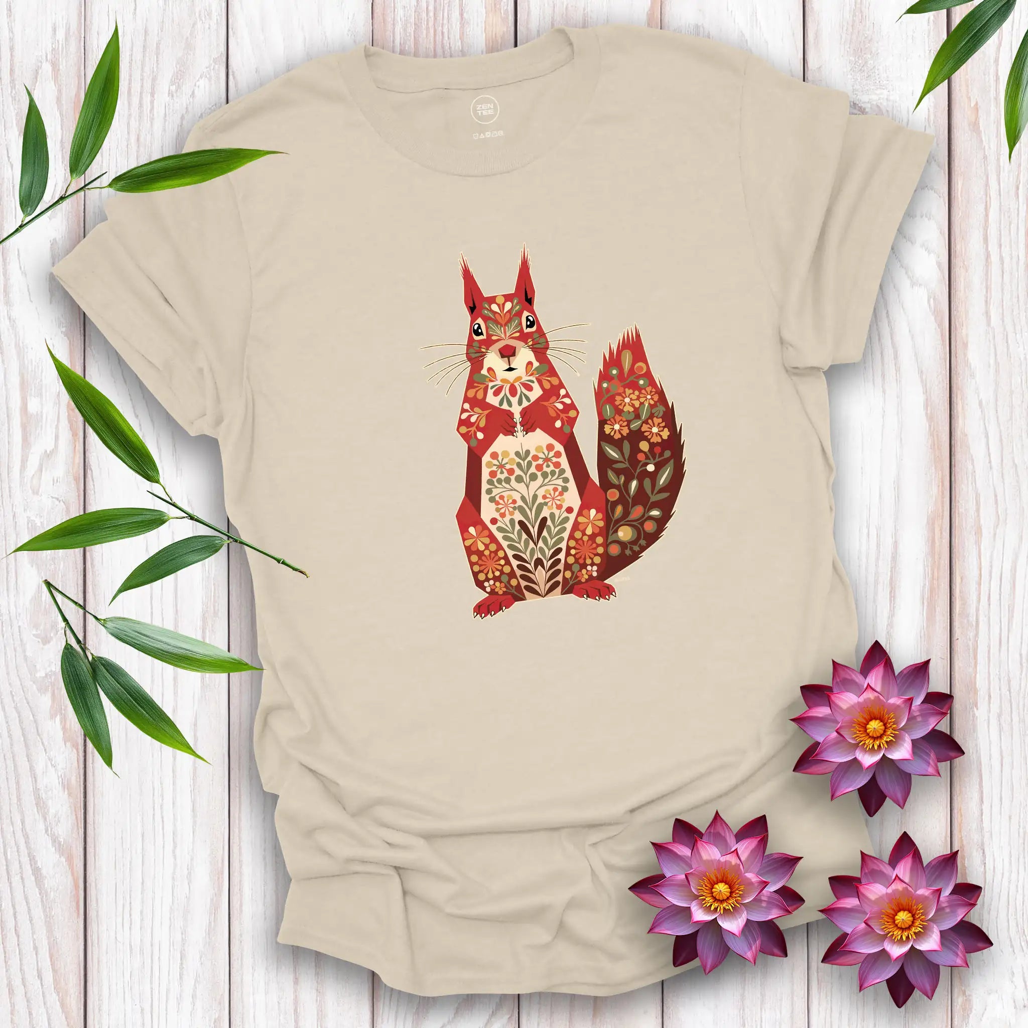 Standing Squirrel Spirit T-Shirt