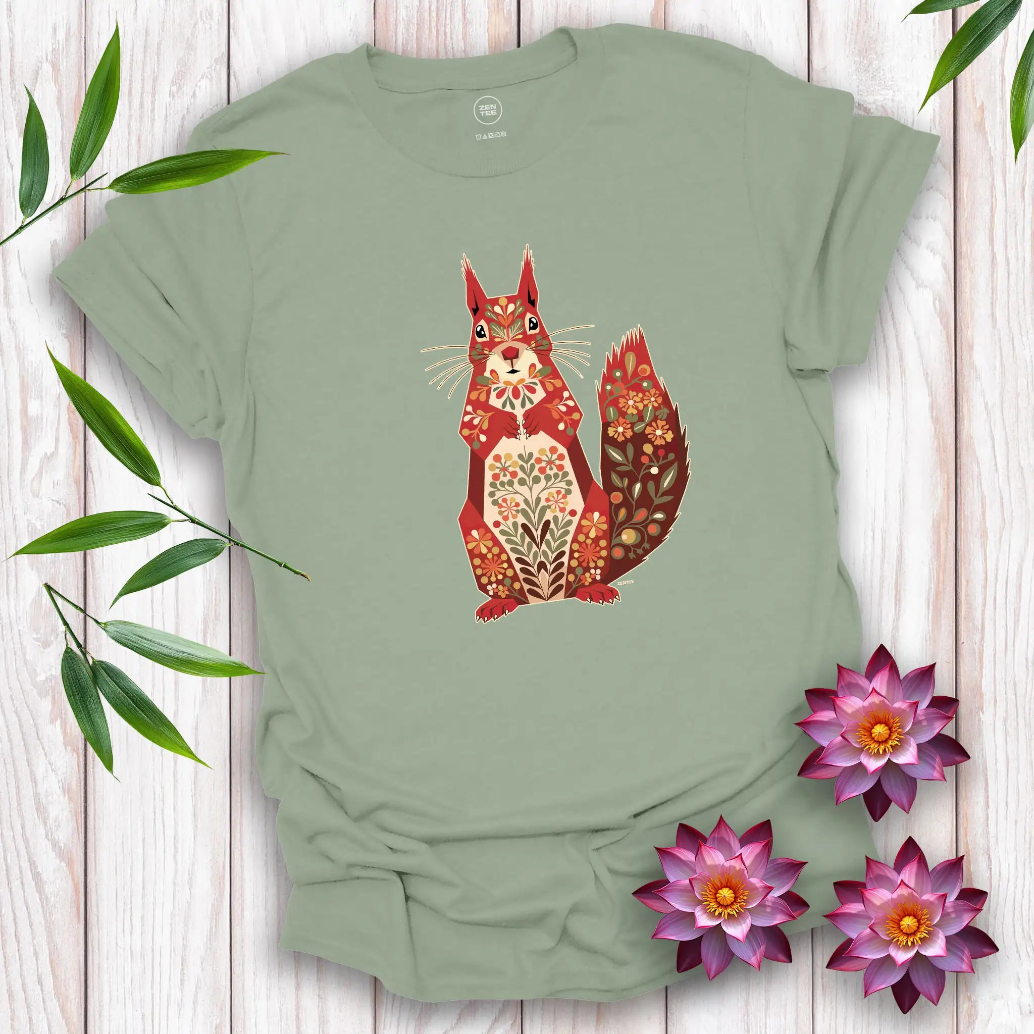 Standing Squirrel Spirit T-Shirt