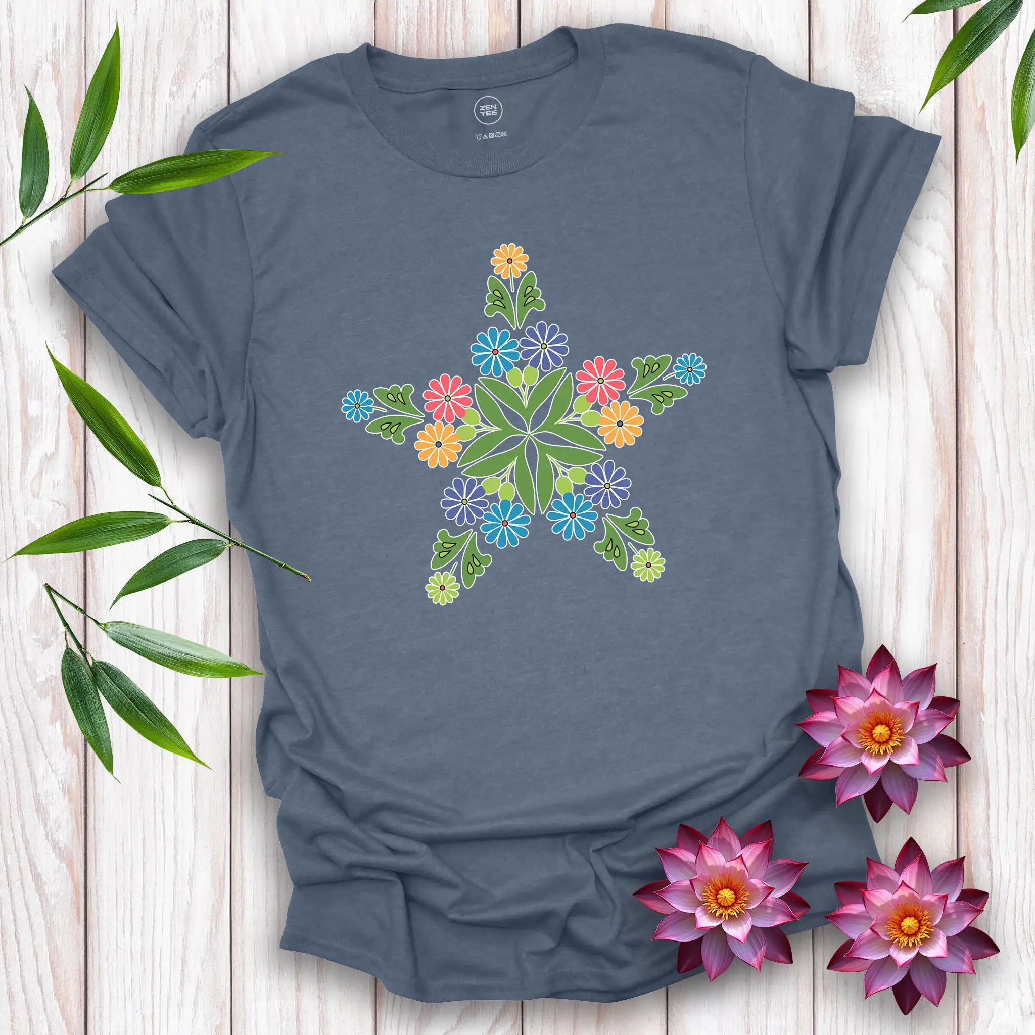 Floral Star T-Shirt