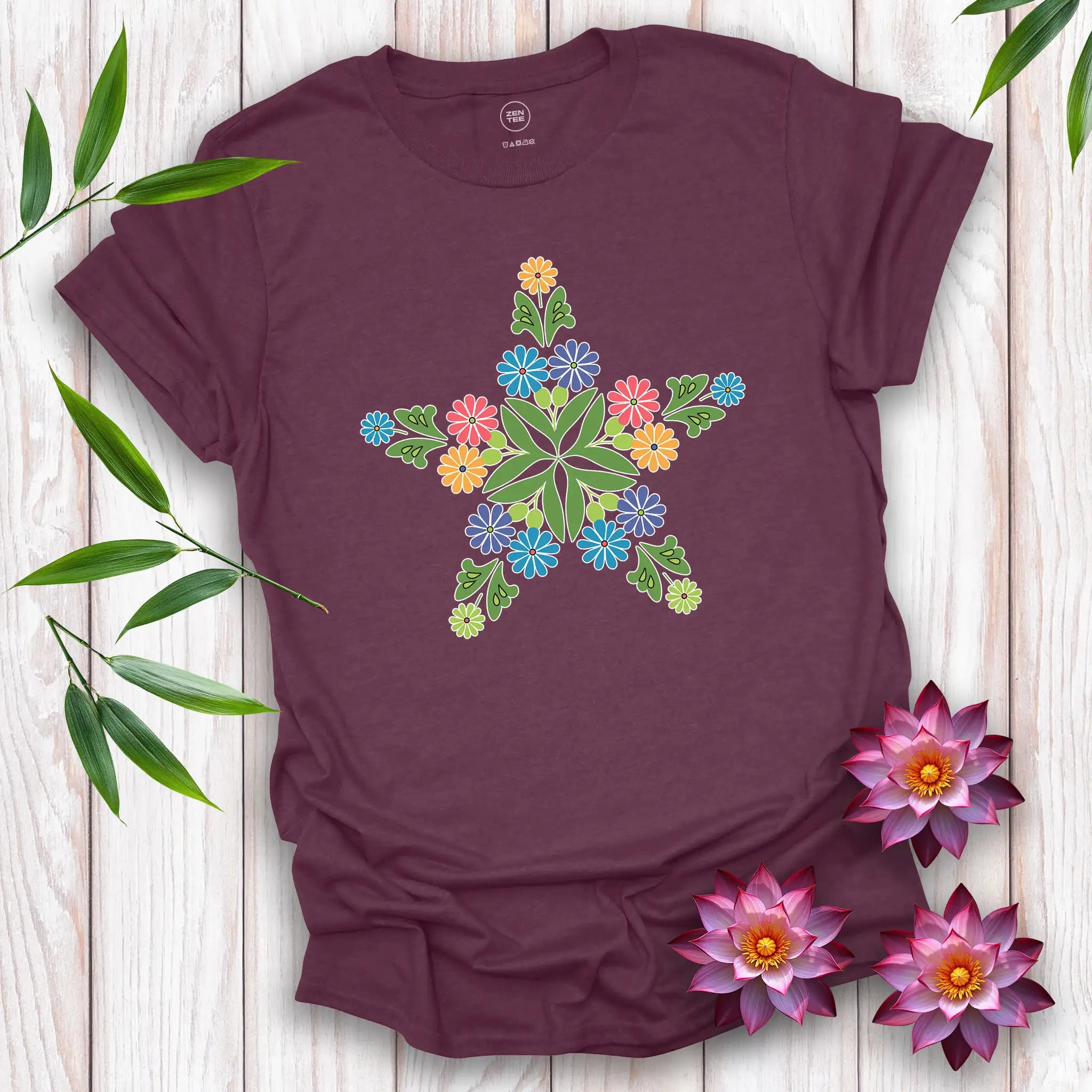 Floral Star T-Shirt
