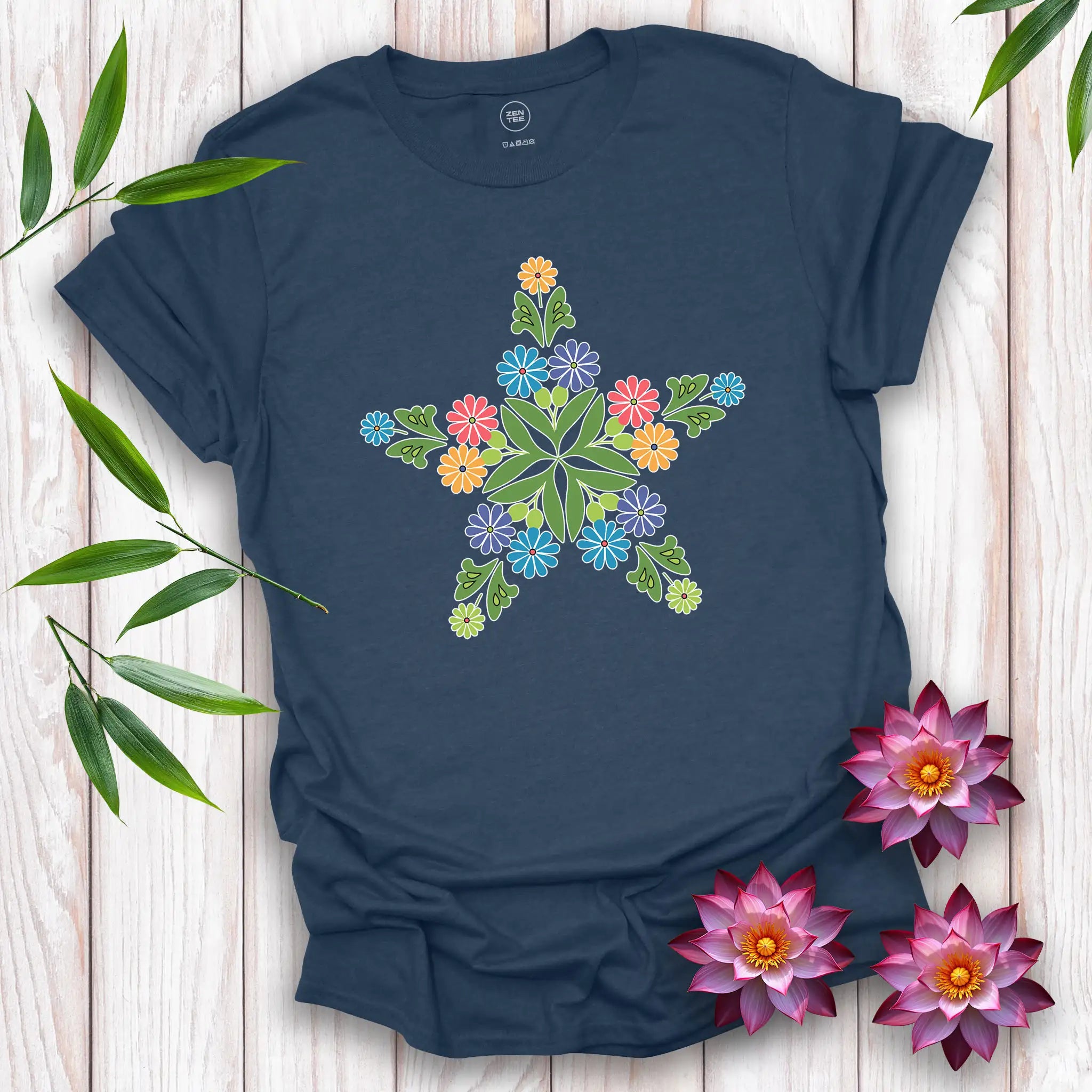 Floral Star T-Shirt