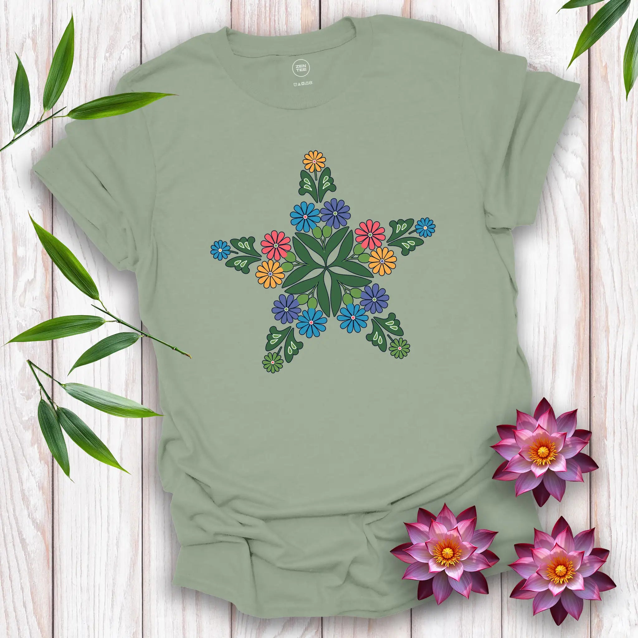 Floral Star T-Shirt