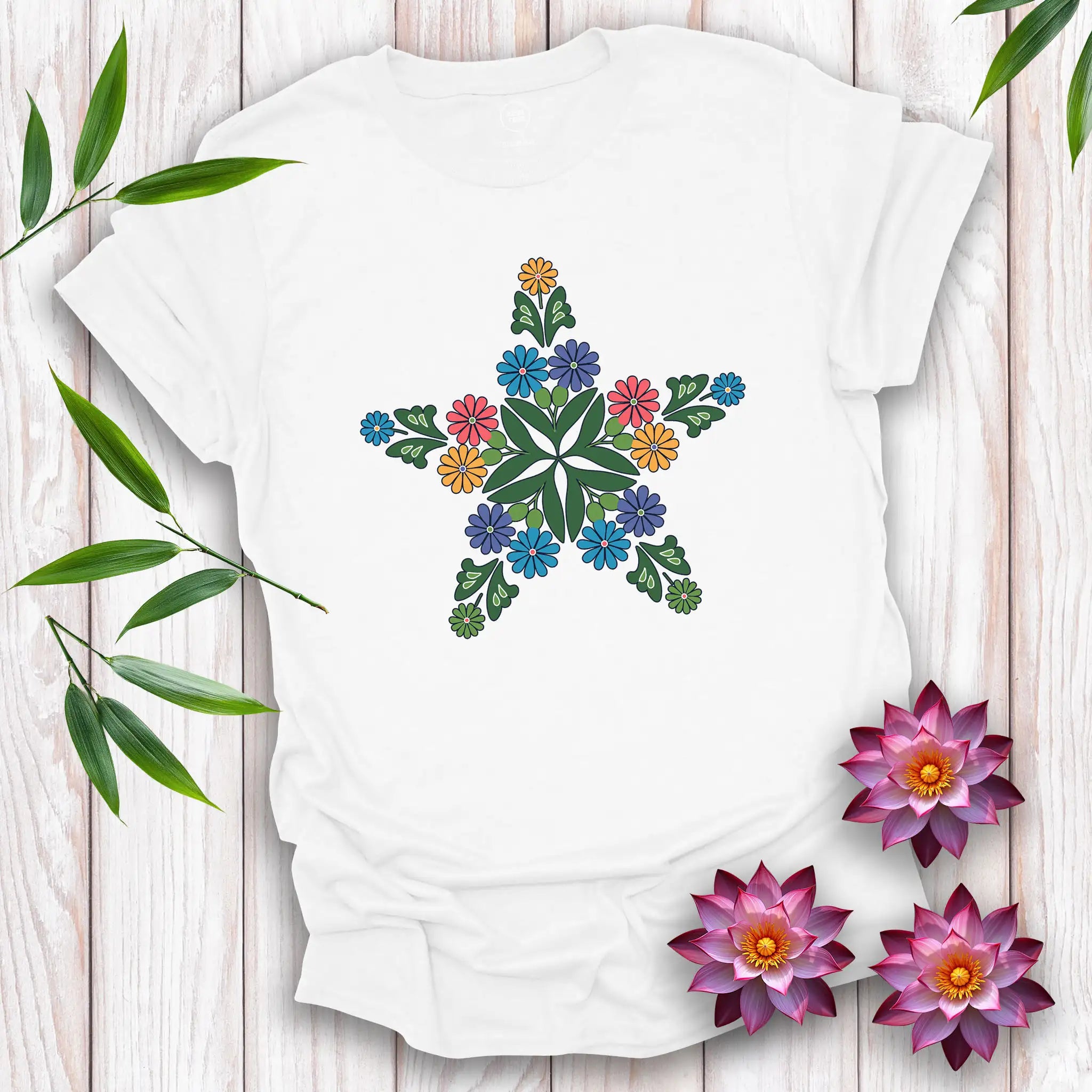 Floral Star T-Shirt