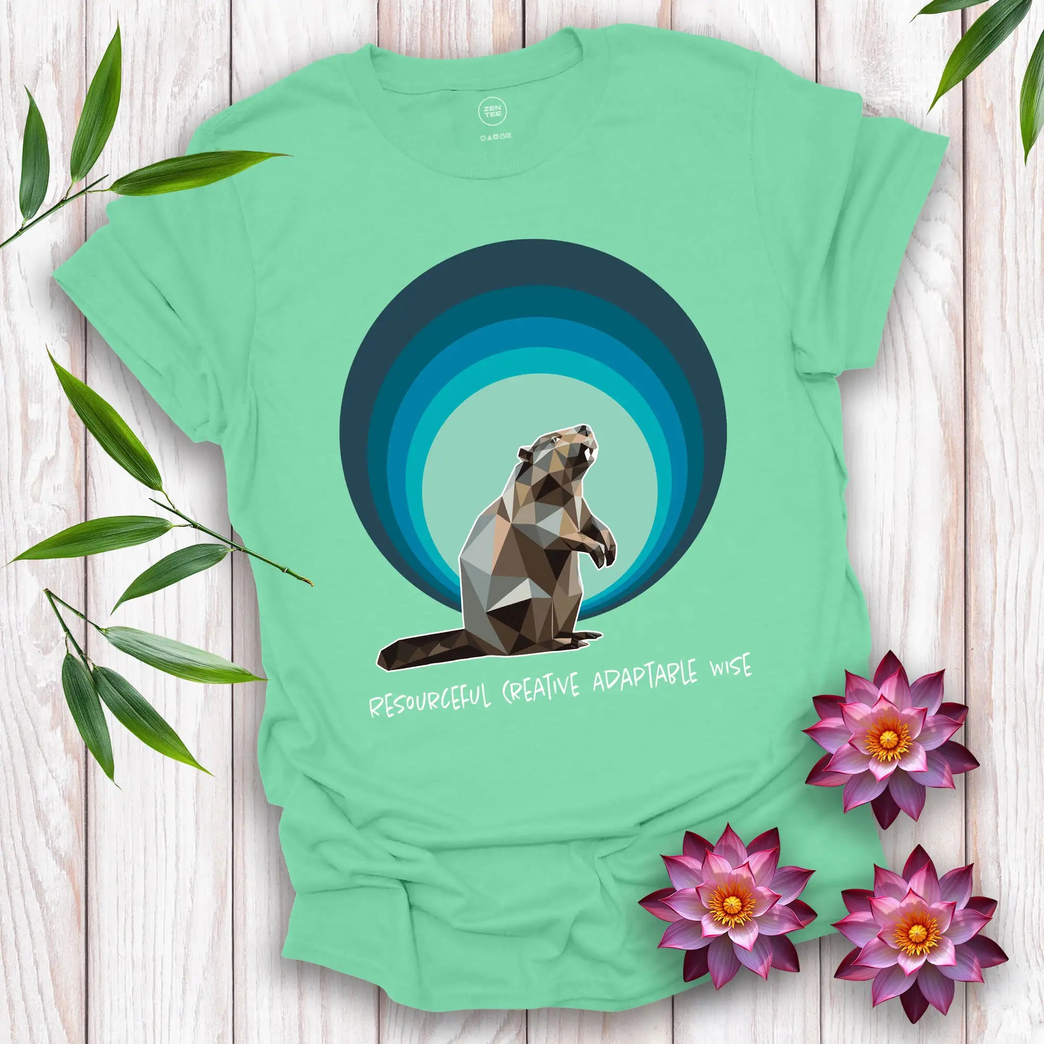 Beaver Spirit Circles T-Shirt