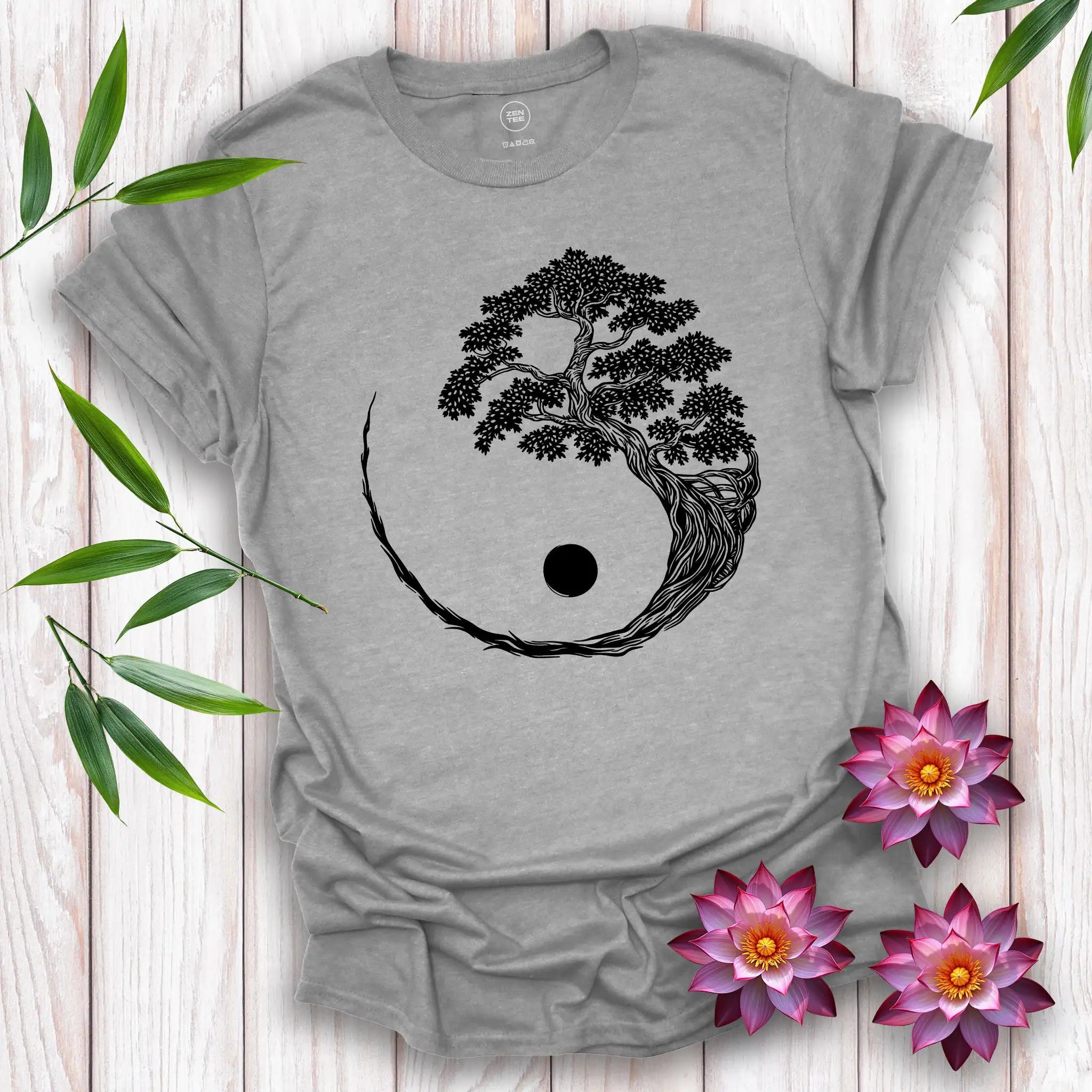 Bonsai Yin Yang T-Shirt