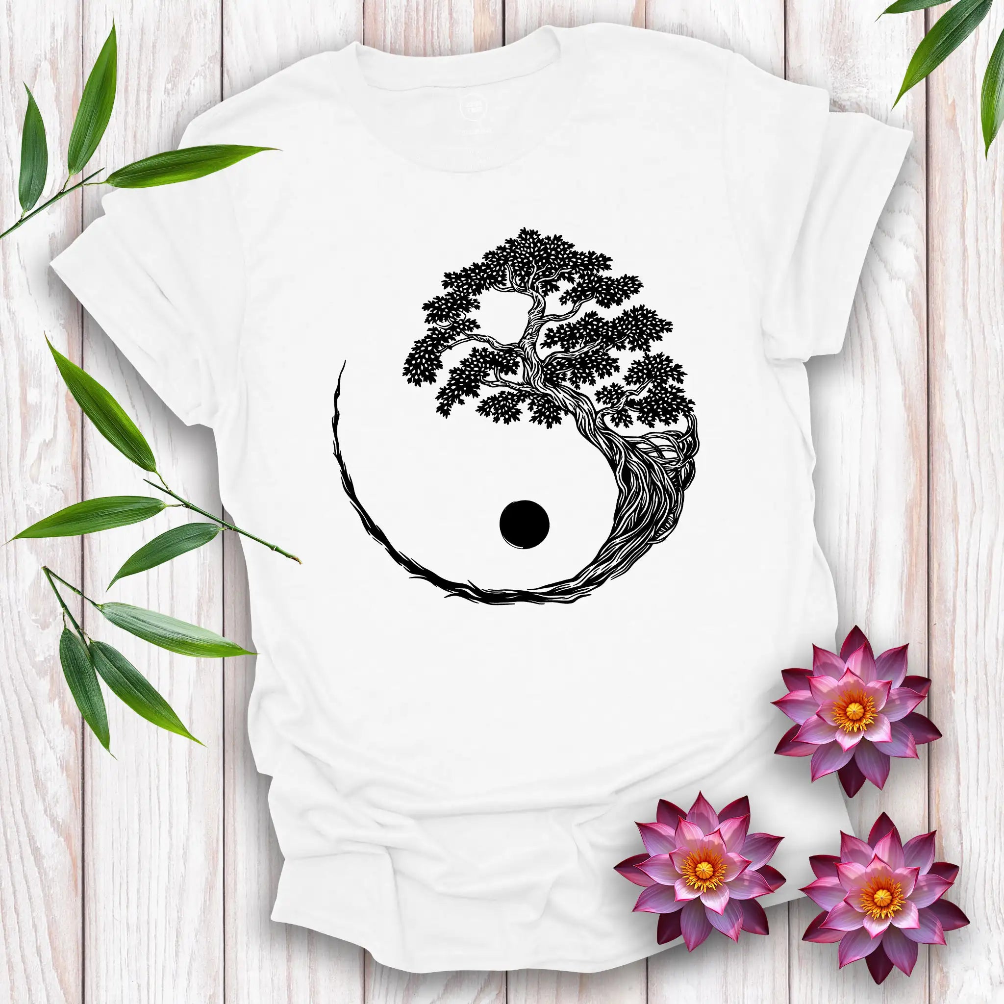 Bonsai Yin Yang T-Shirt