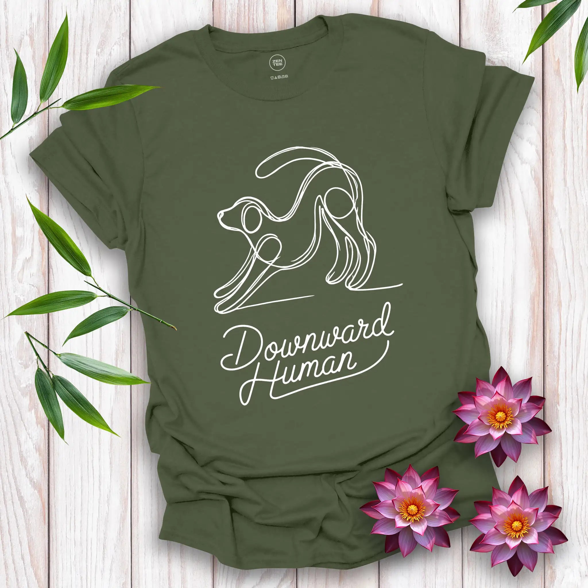 Downward Human T-Shirt