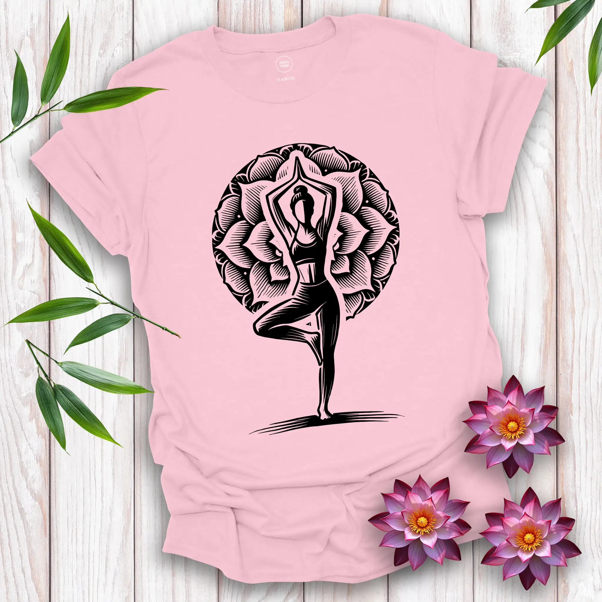 Feminine Vṛkṣāsana T-Shirt