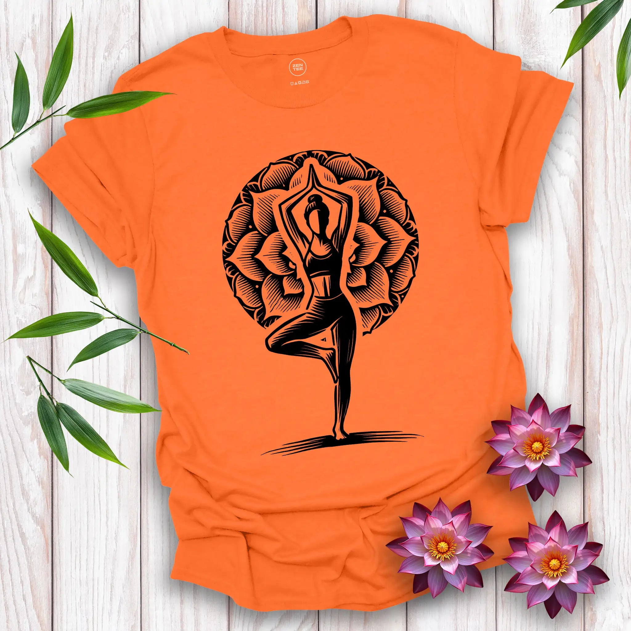 Feminine Vṛkṣāsana T-Shirt