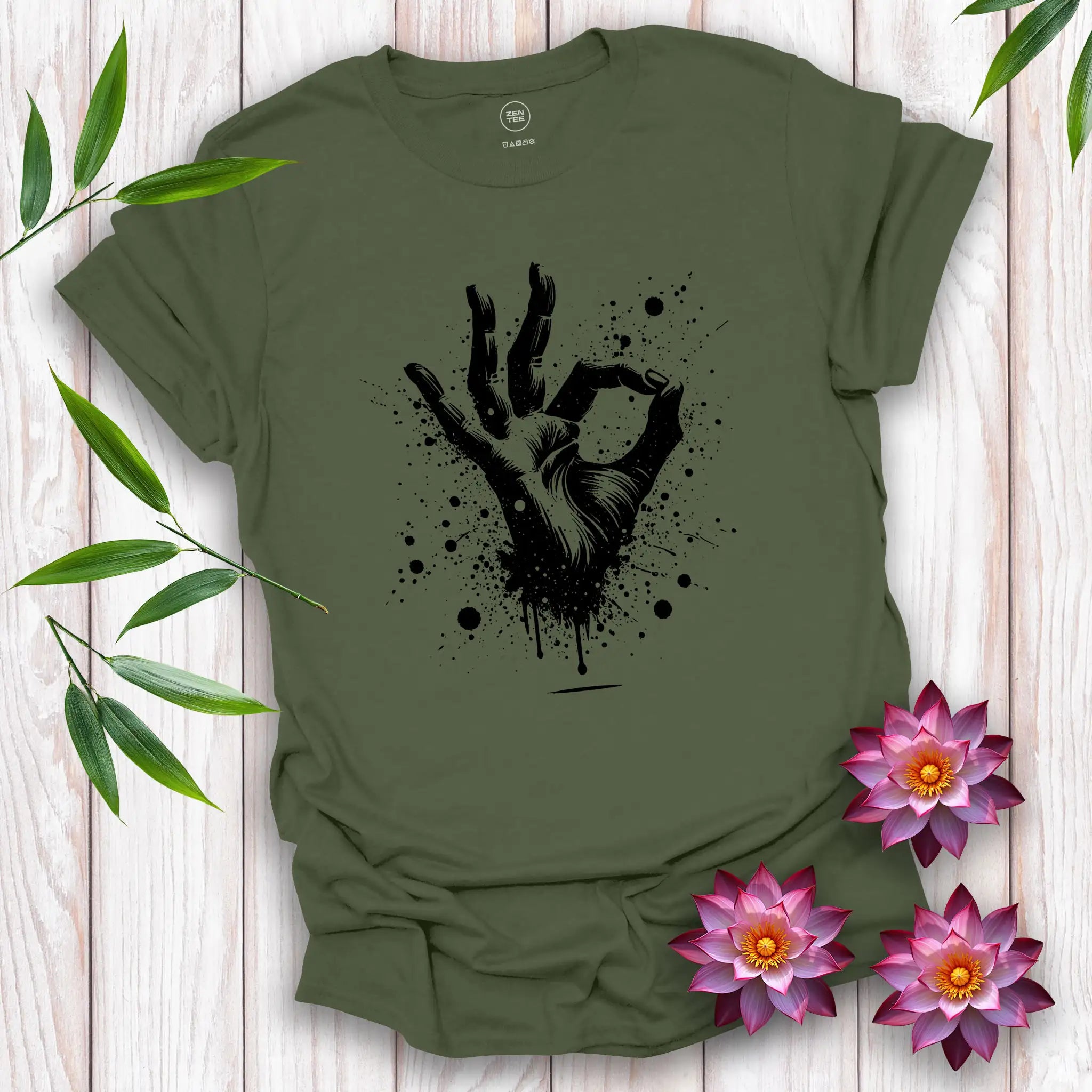 Gyan Mudra Splatter T-Shirt