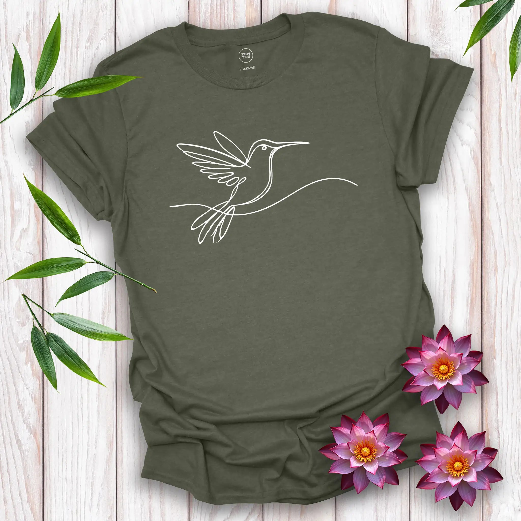Hummingbird Doodle T-Shirt
