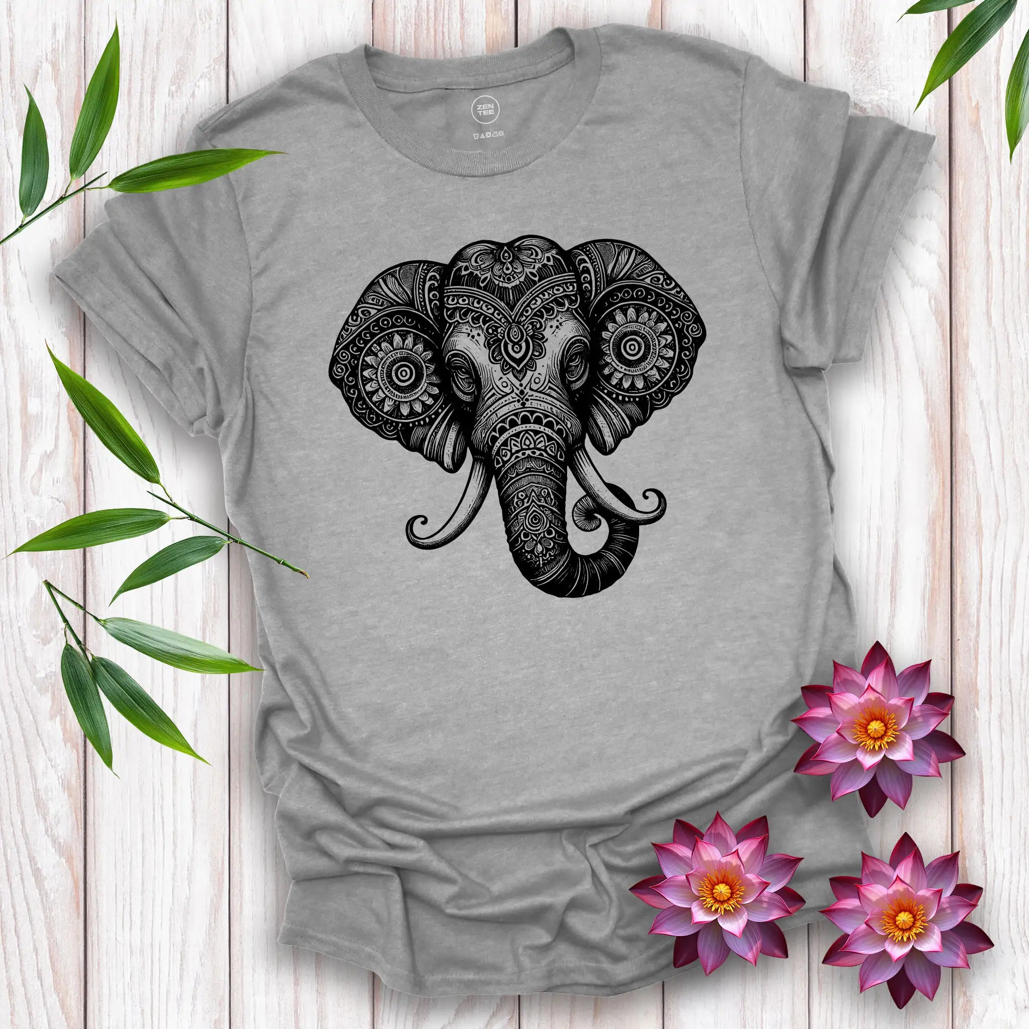 Indian Elephant Majesty T-Shirt