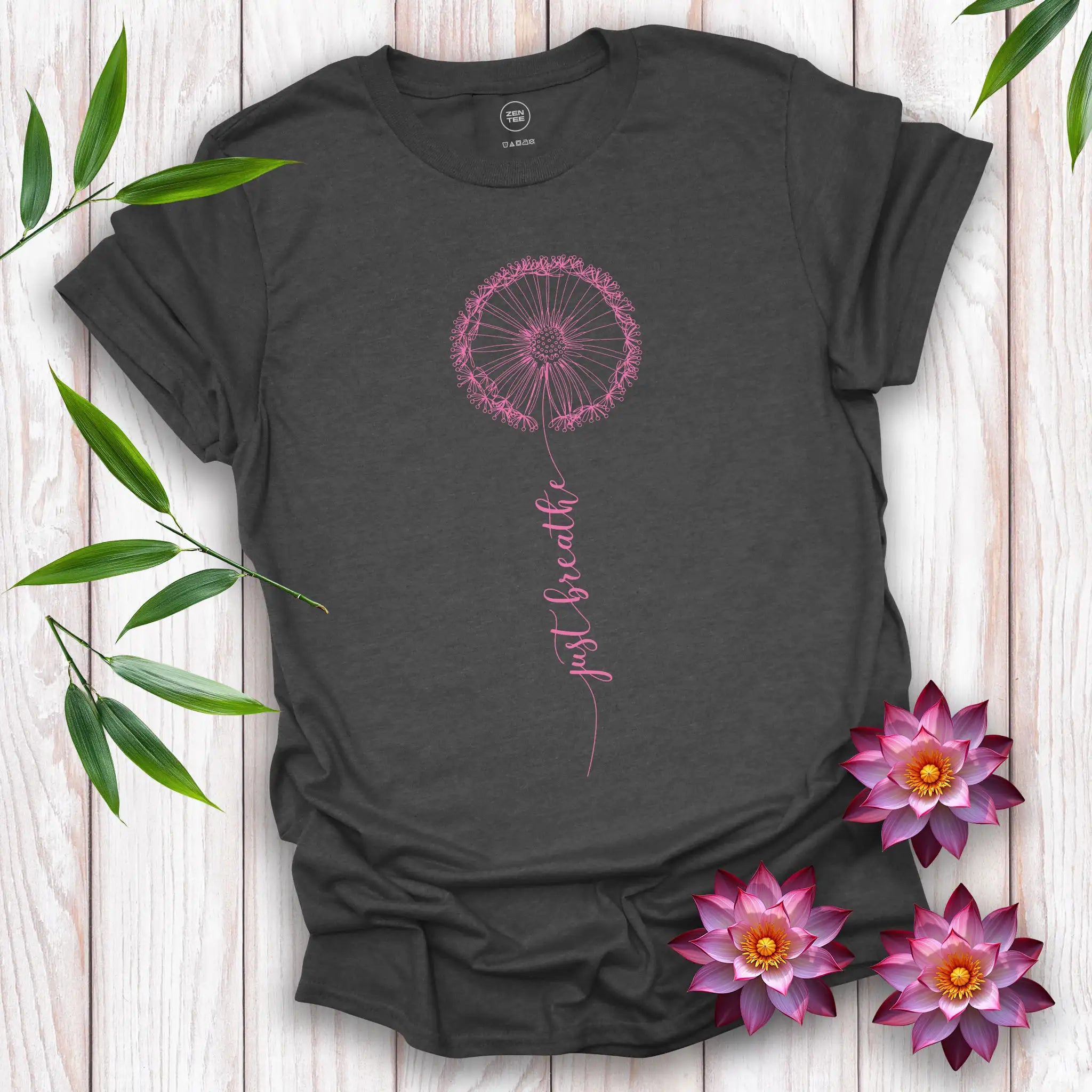 Just Breathe Dandelion T-Shirt