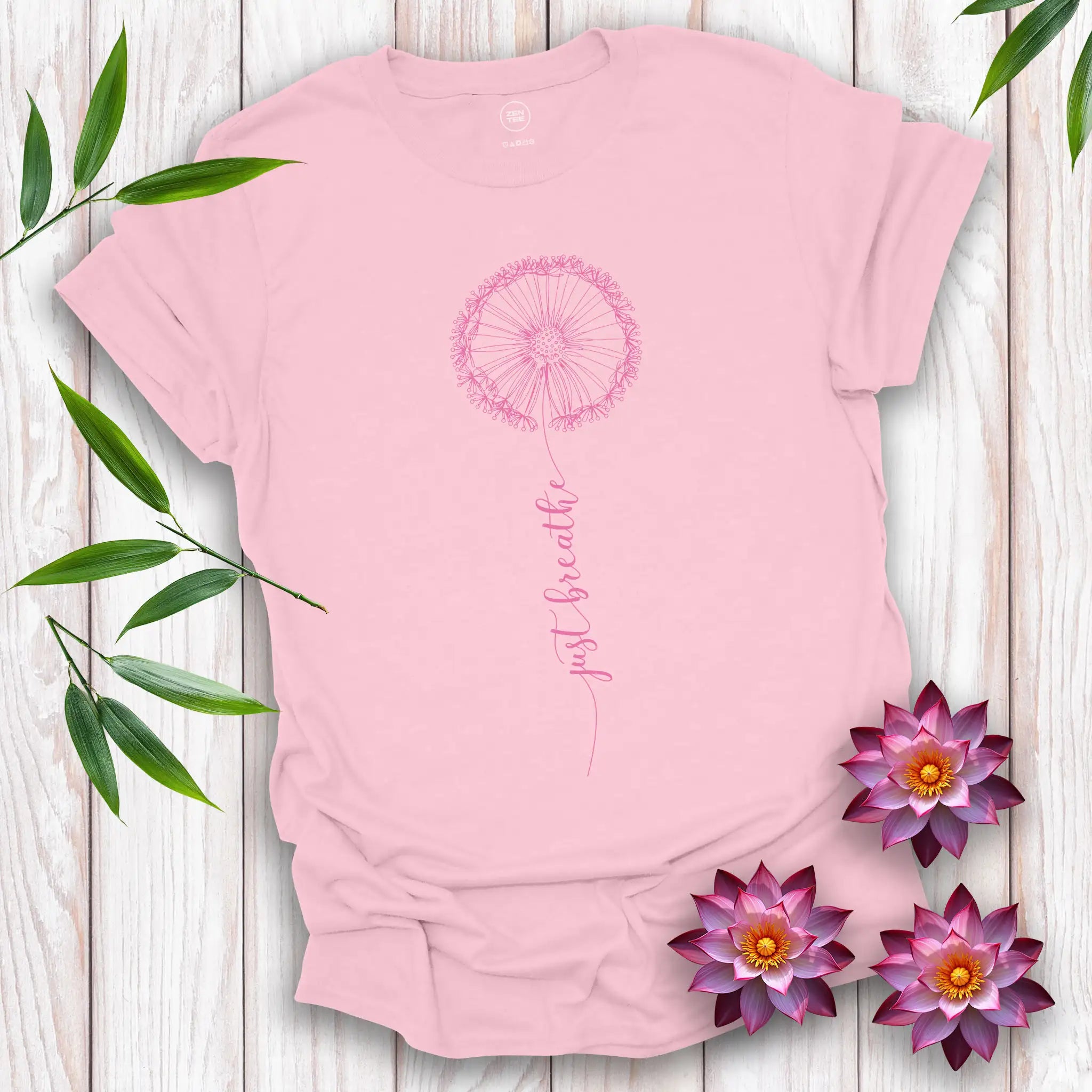 Just Breathe Dandelion T-Shirt
