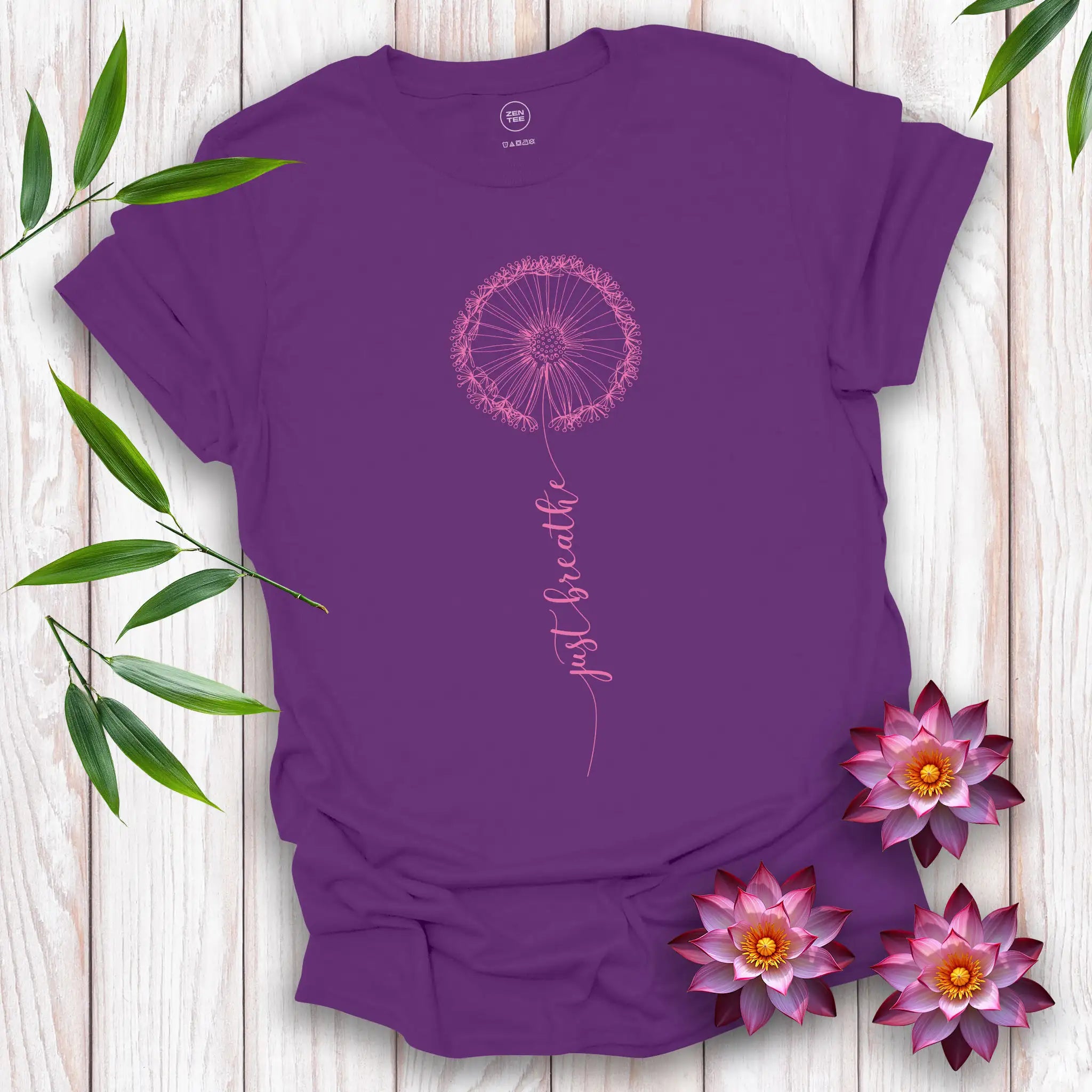 Just Breathe Dandelion T-Shirt