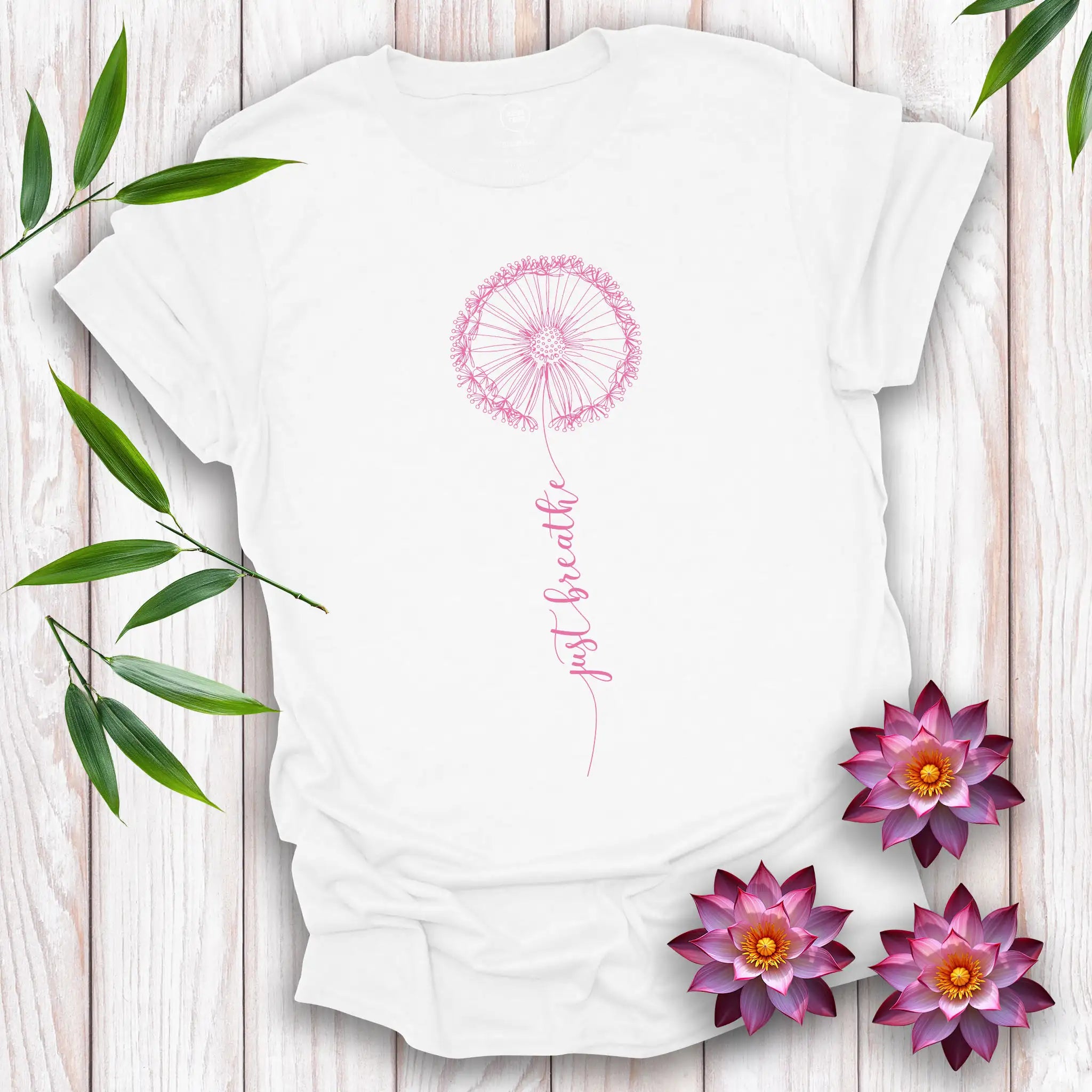 Just Breathe Dandelion T-Shirt