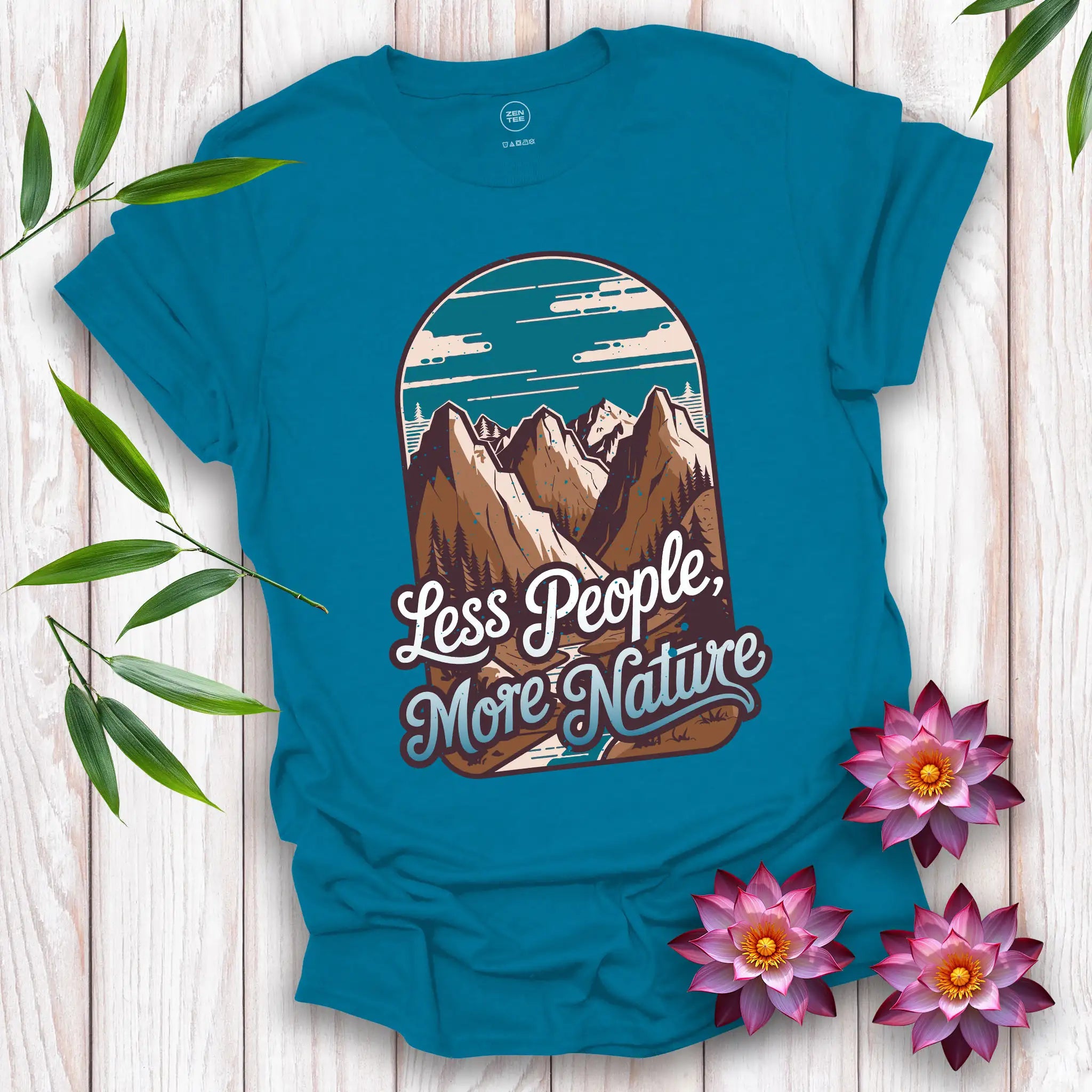 Less People, More Nature T-shirt