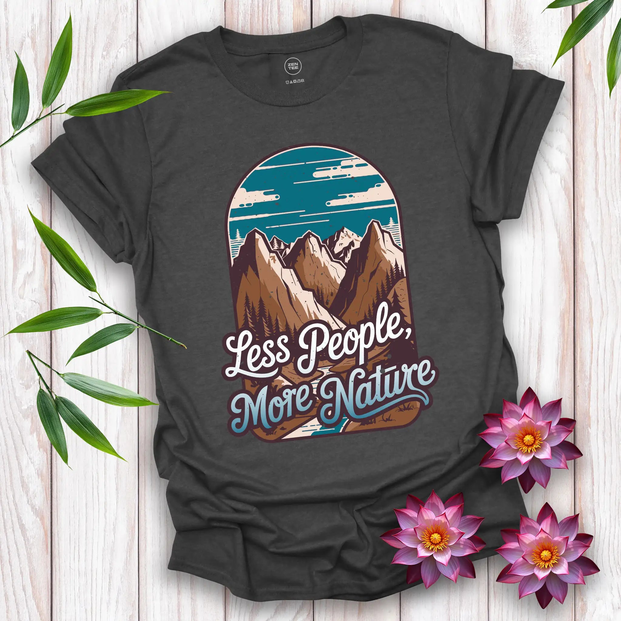 Less People, More Nature T-shirt