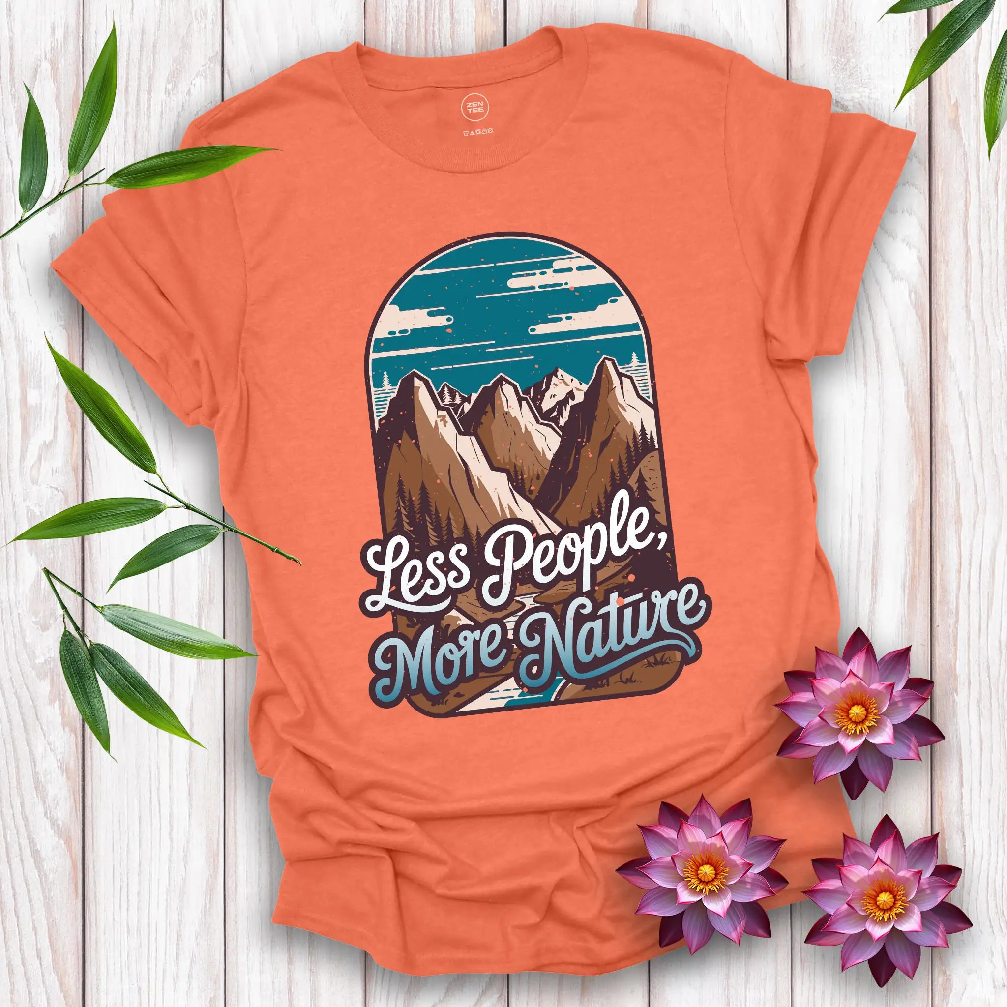 Less People, More Nature T-shirt