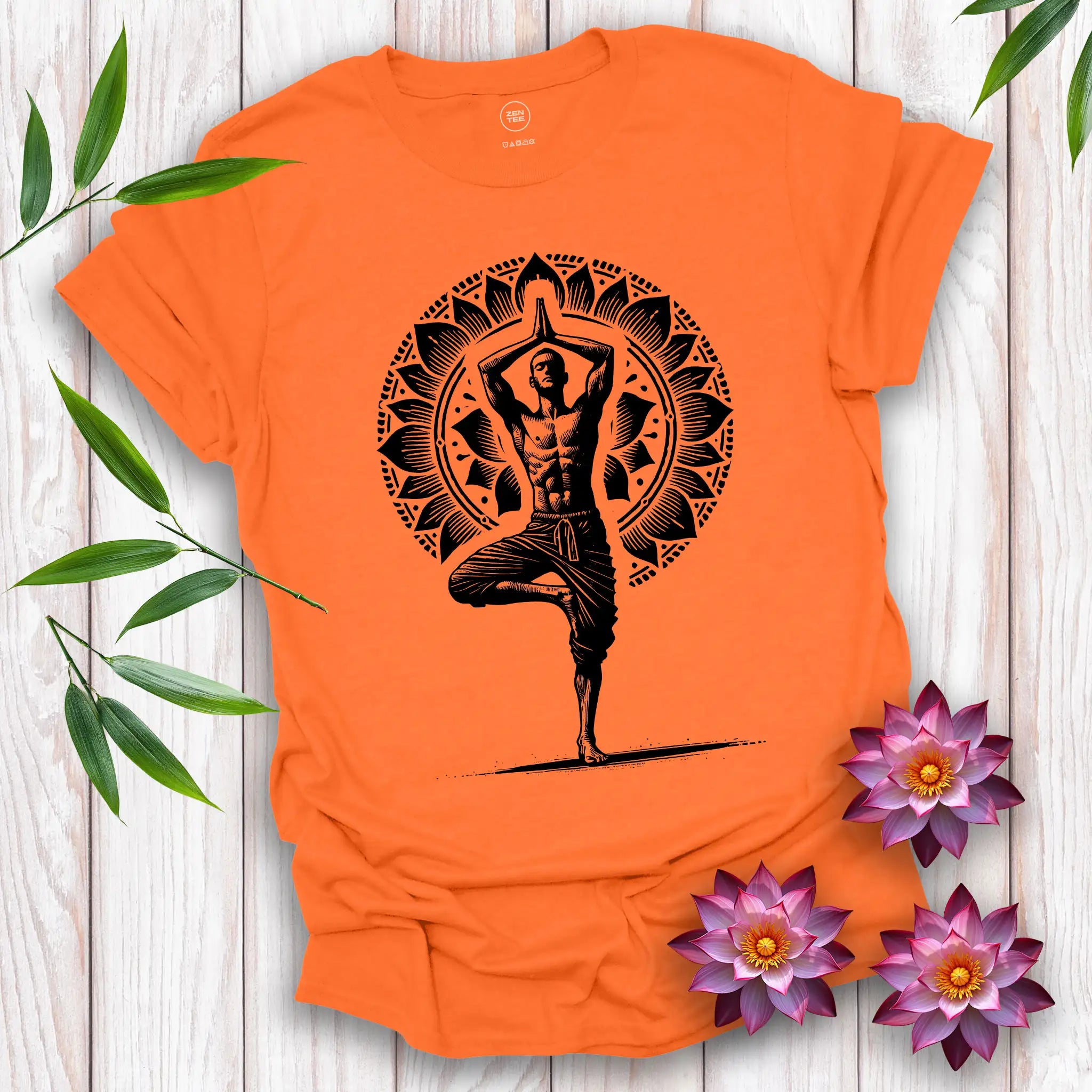 Masculine Vṛkṣāsana T-Shirt