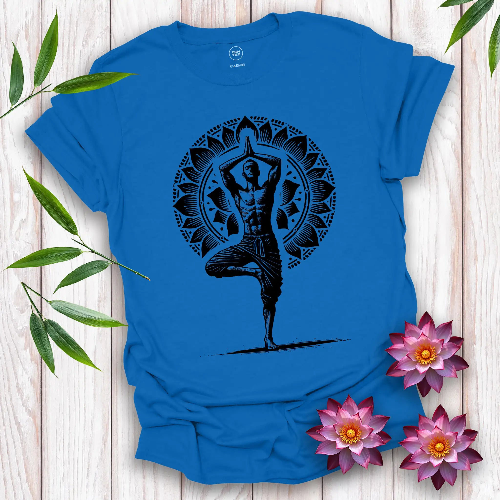 Masculine Vṛkṣāsana T-Shirt