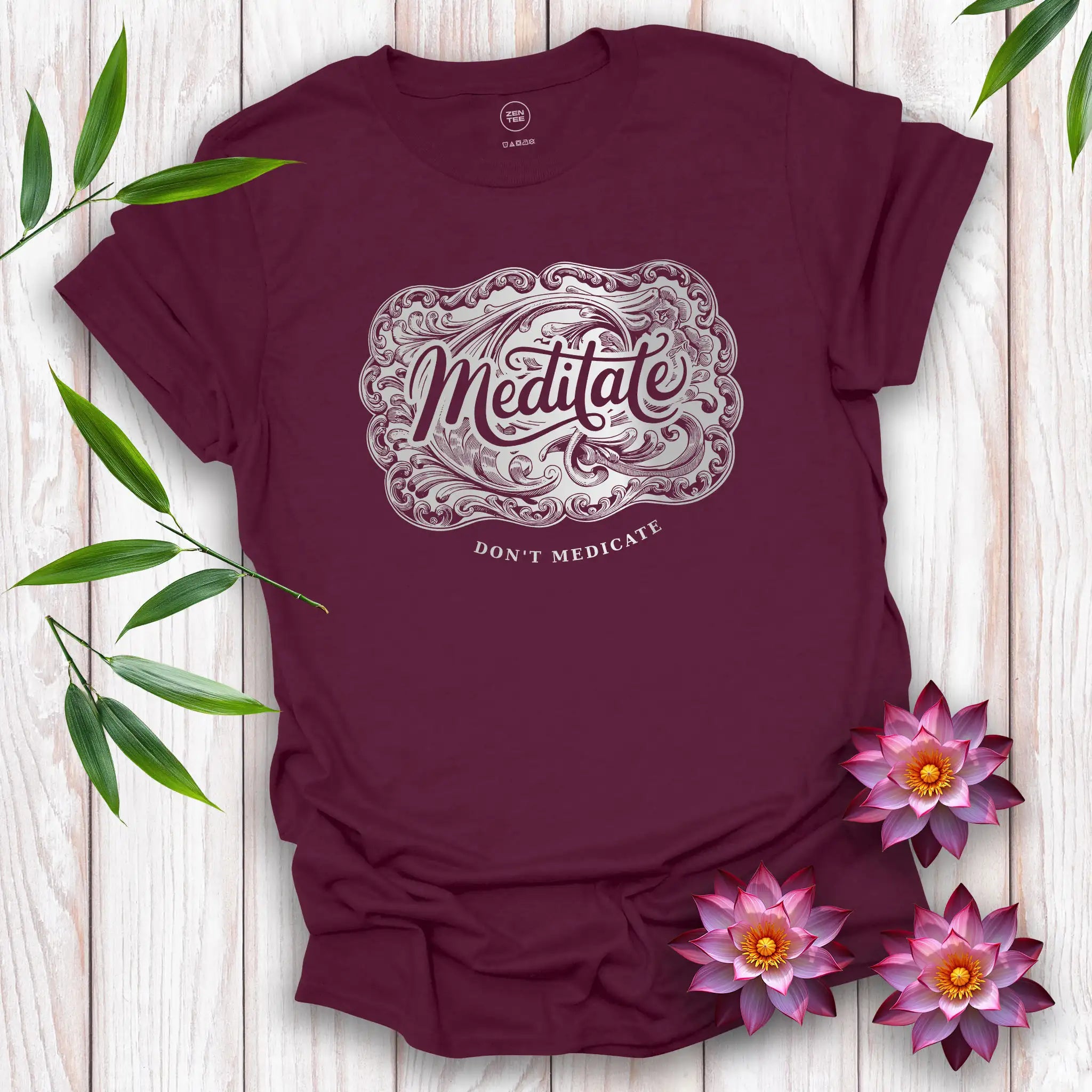Meditate, Don’t Medicate T-Shirt