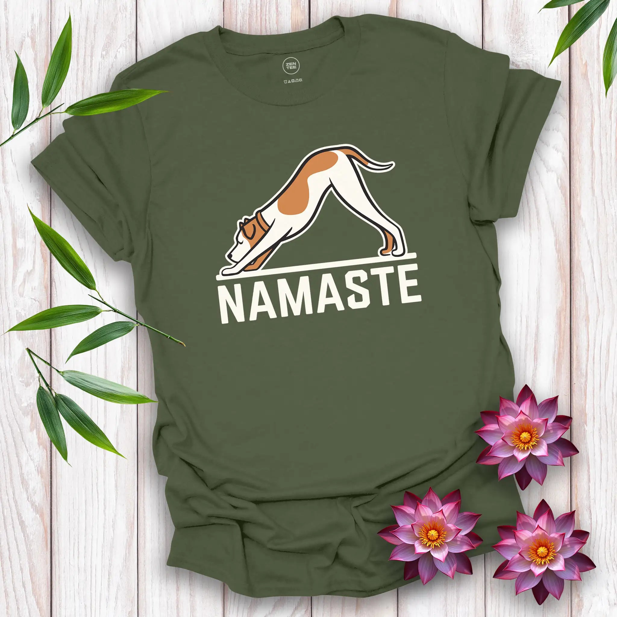 Namaste Dog T-Shirt