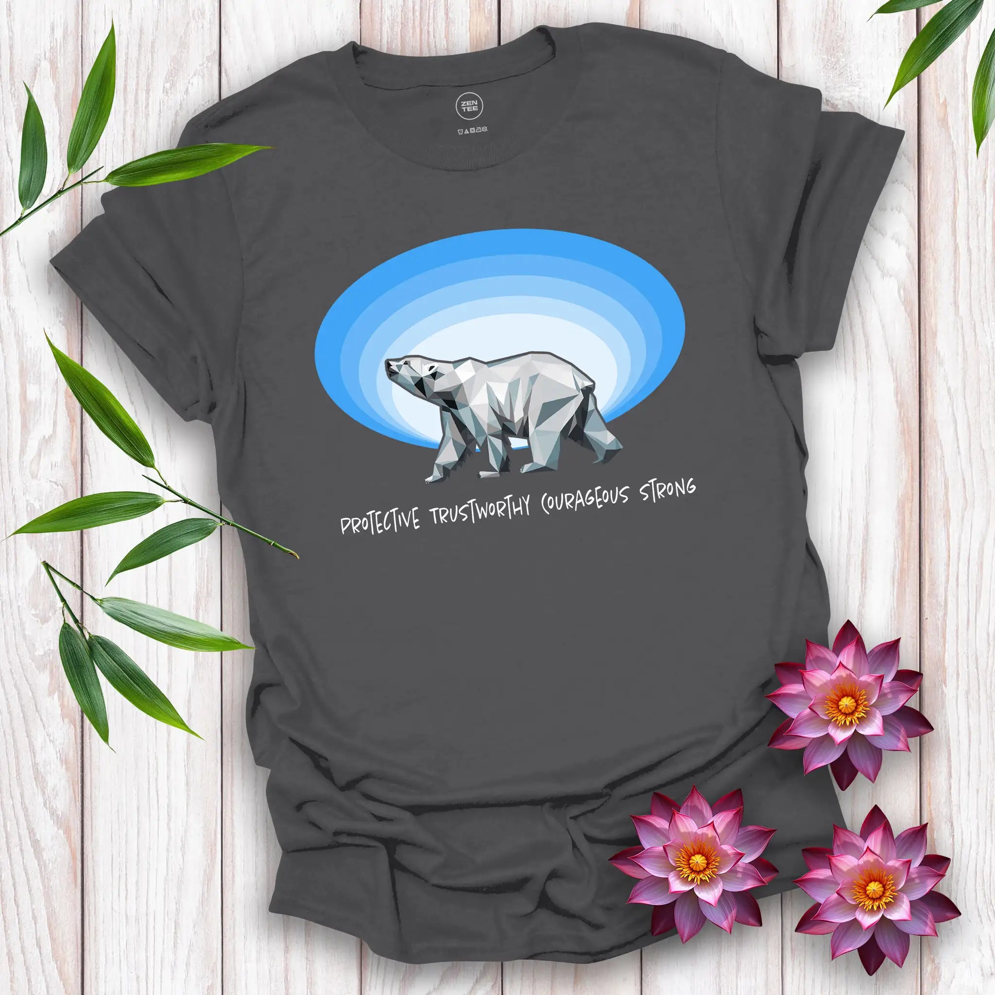 Polar Bear Spirit Oval T-Shirt
