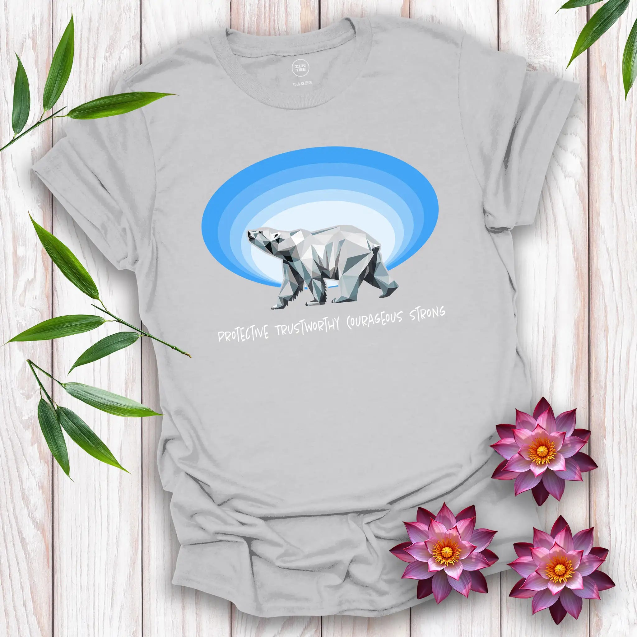 Polar Bear Spirit Oval T-Shirt