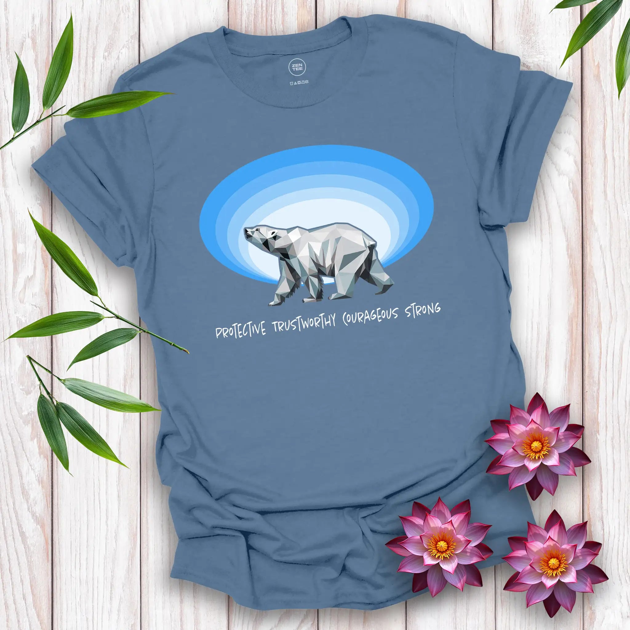 Polar Bear Spirit Oval T-Shirt