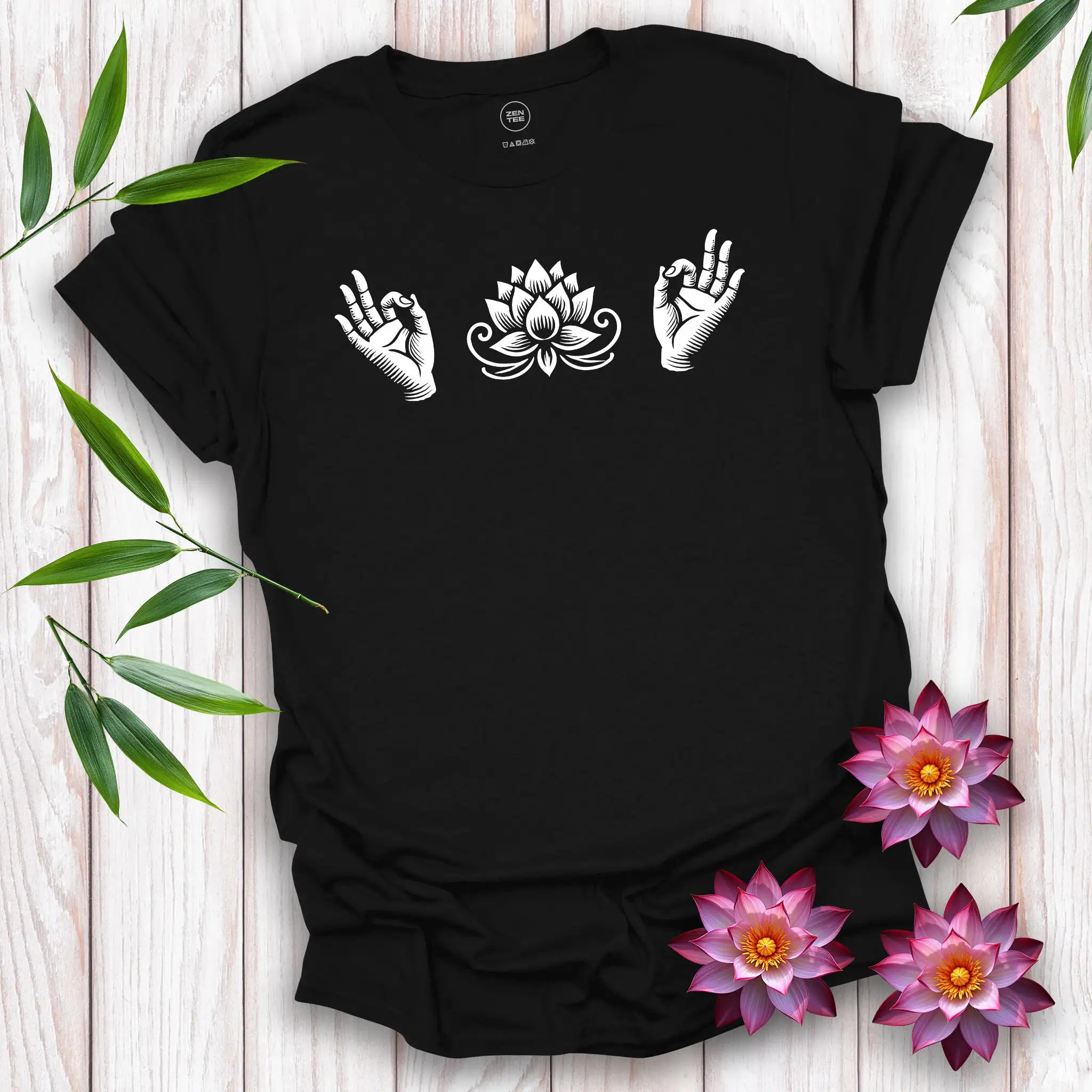 Sacred Lotus Mudra T-Shirt