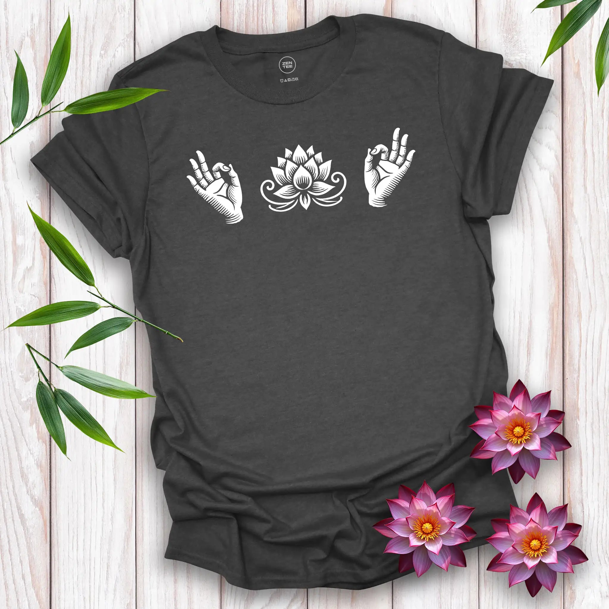 Sacred Lotus Mudra T-Shirt
