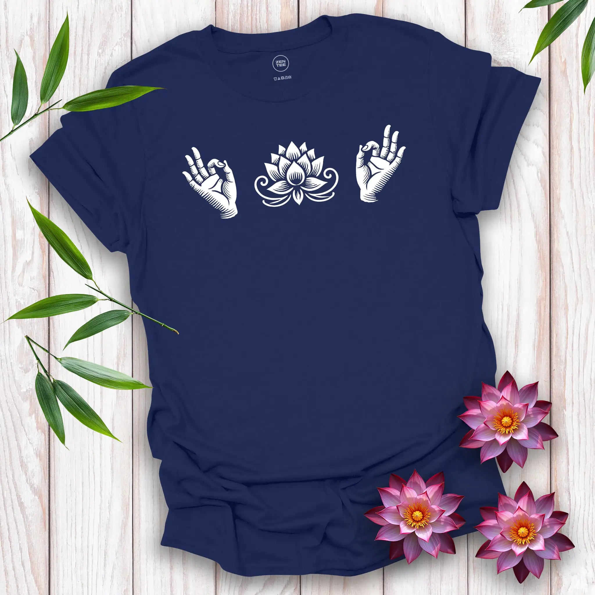 Sacred Lotus Mudra T-Shirt