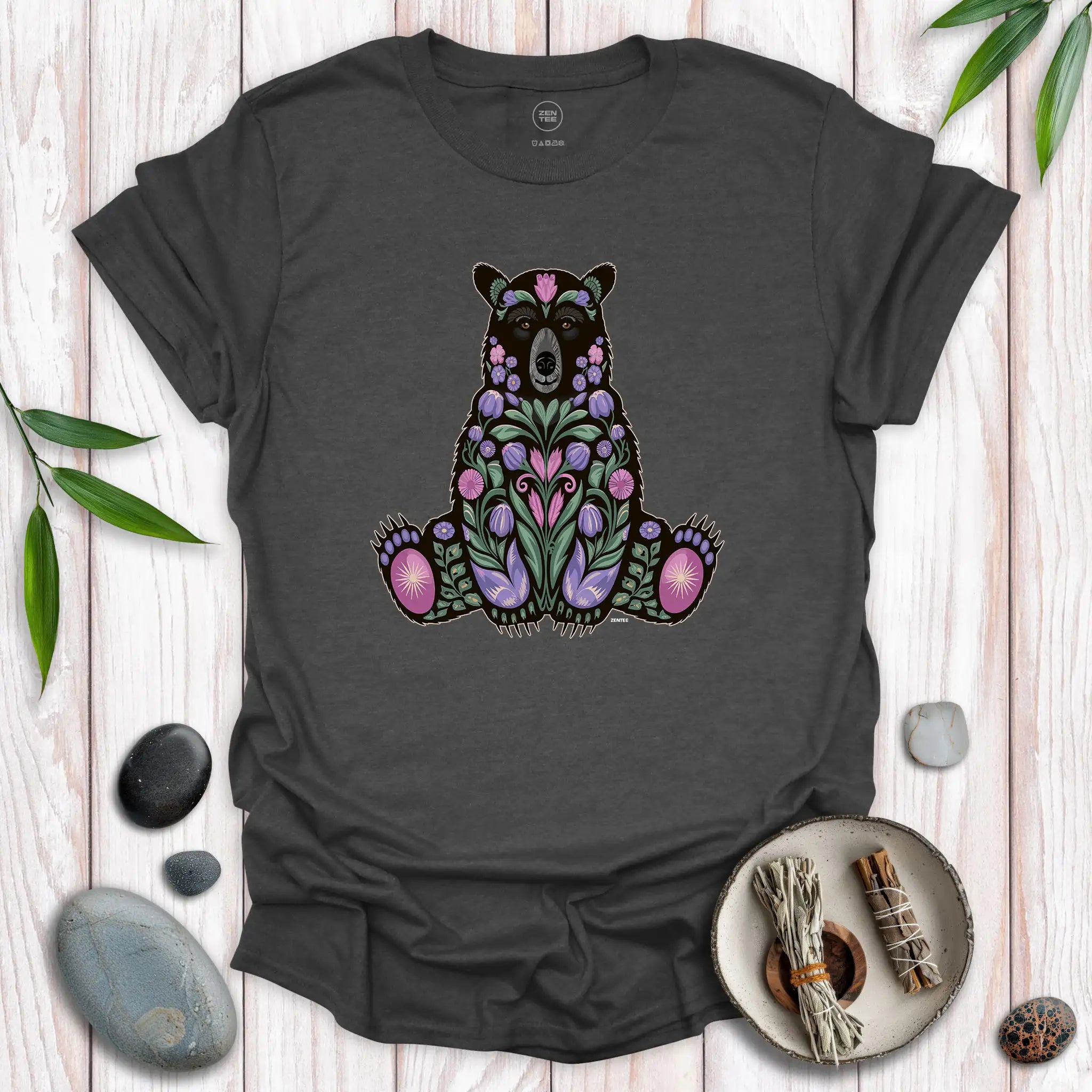 Sitting Black Bear Spirit T-Shirt