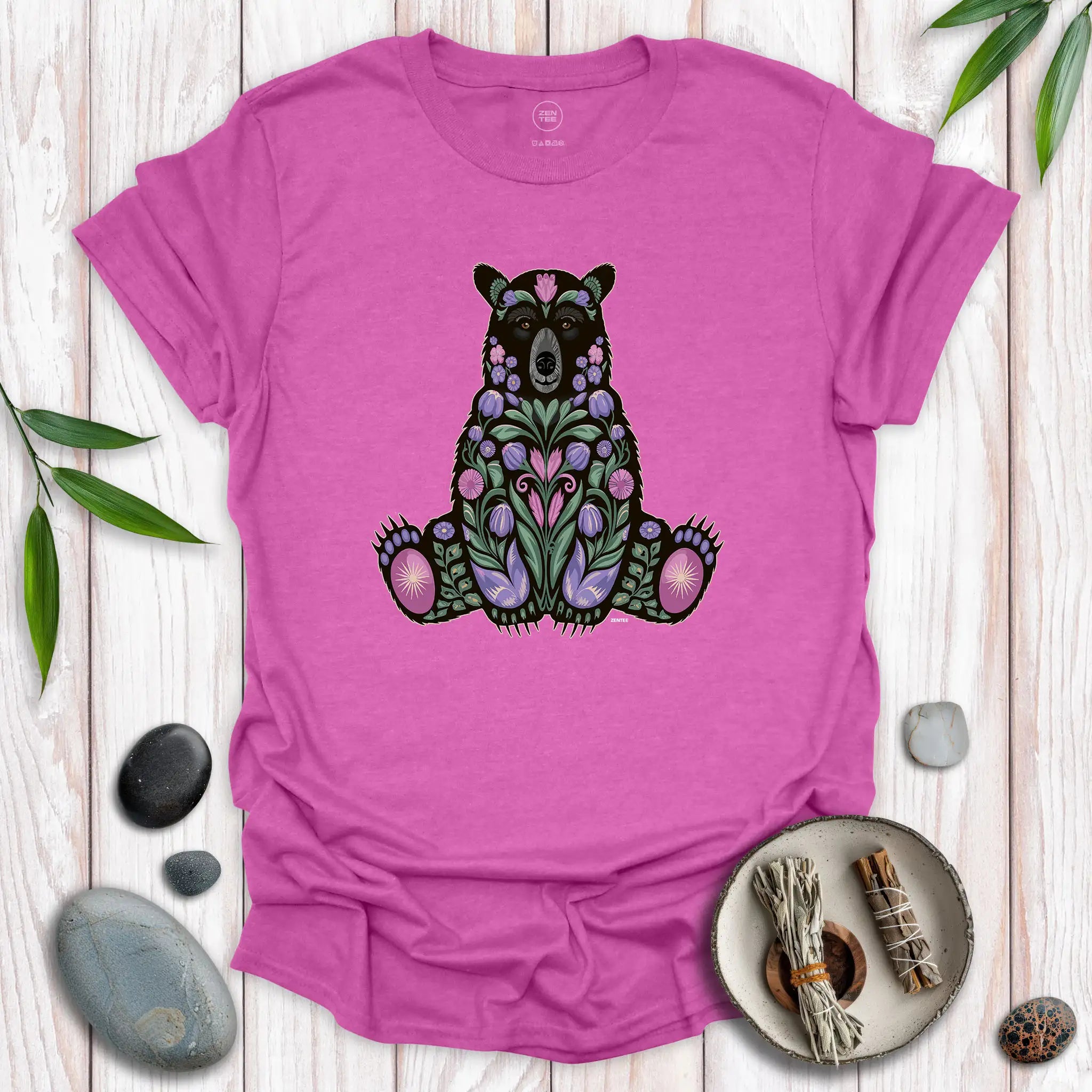 Sitting Black Bear Spirit T-Shirt