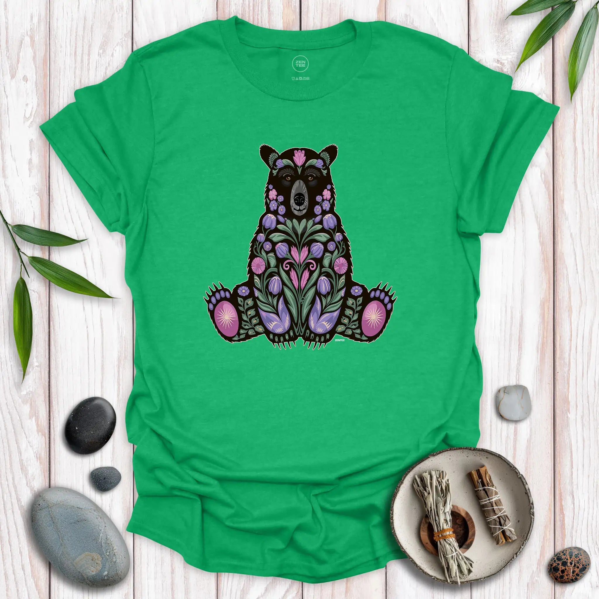 Sitting Black Bear Spirit T-Shirt