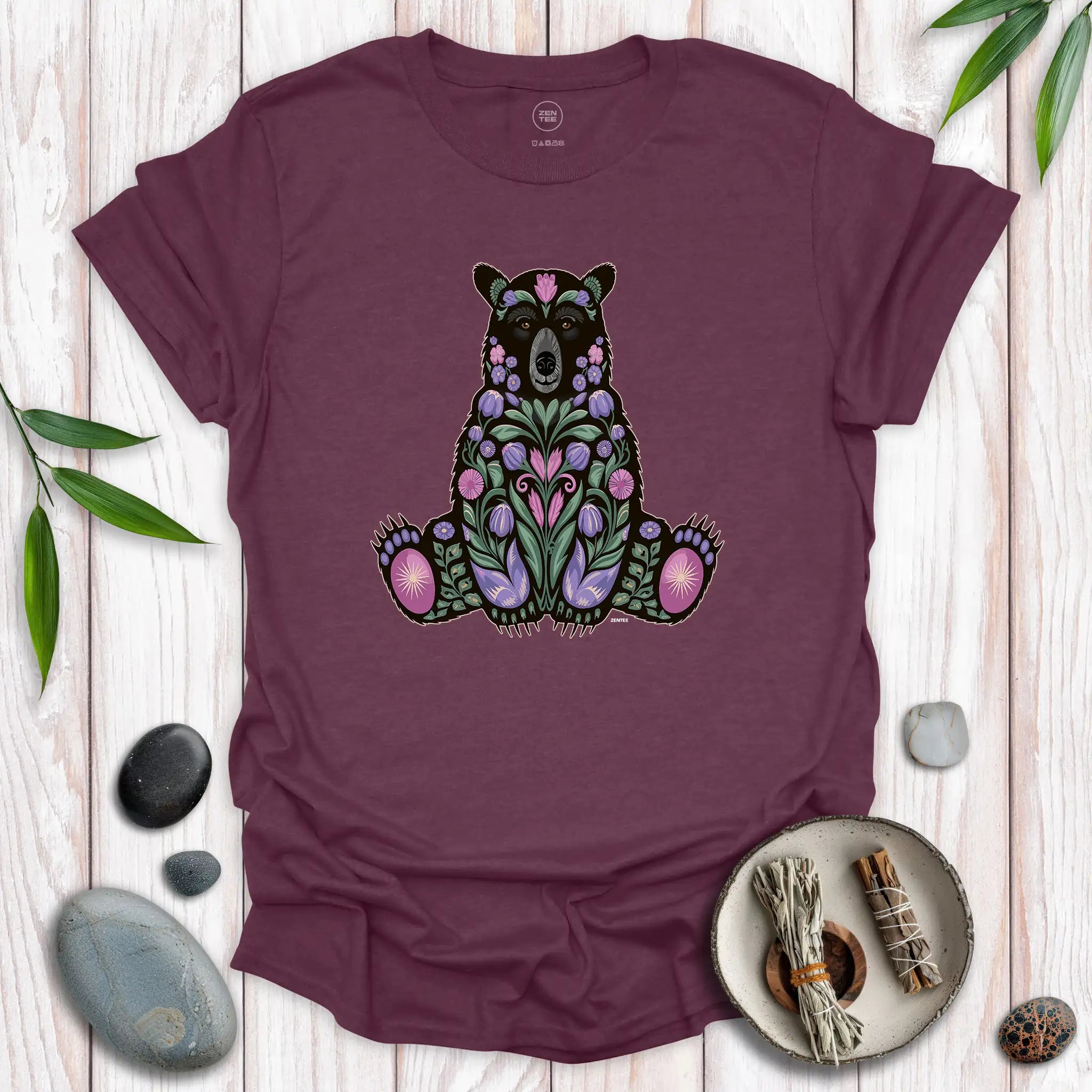 Sitting Black Bear Spirit T-Shirt