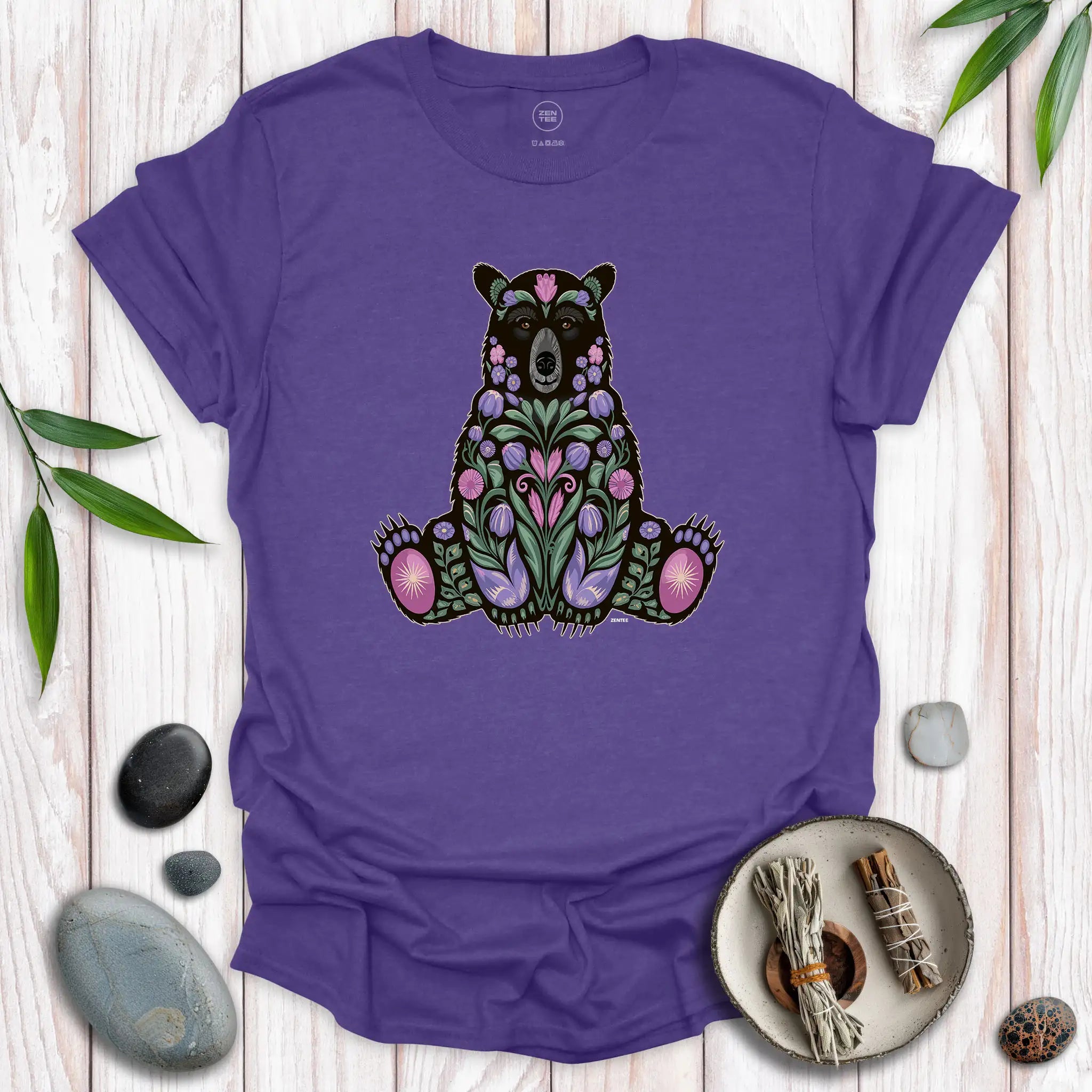 Sitting Black Bear Spirit T-Shirt