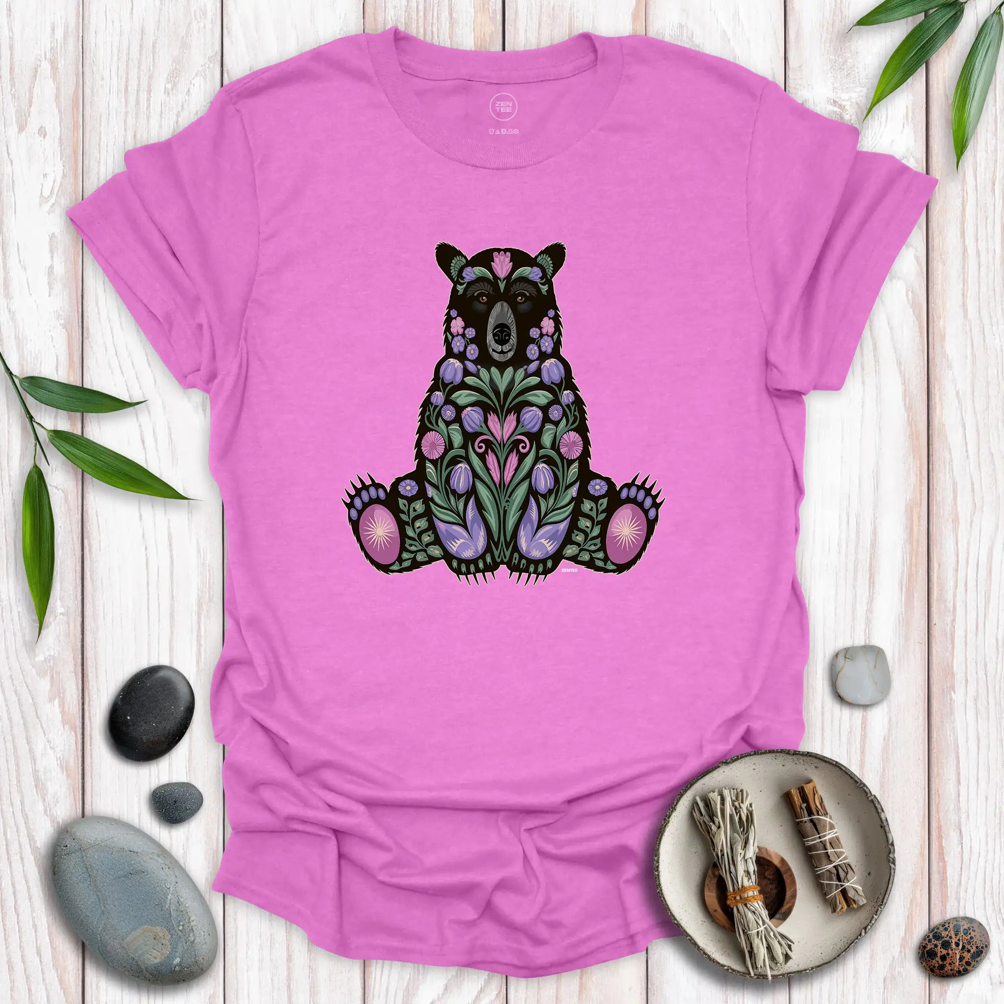 Sitting Black Bear Spirit T-Shirt