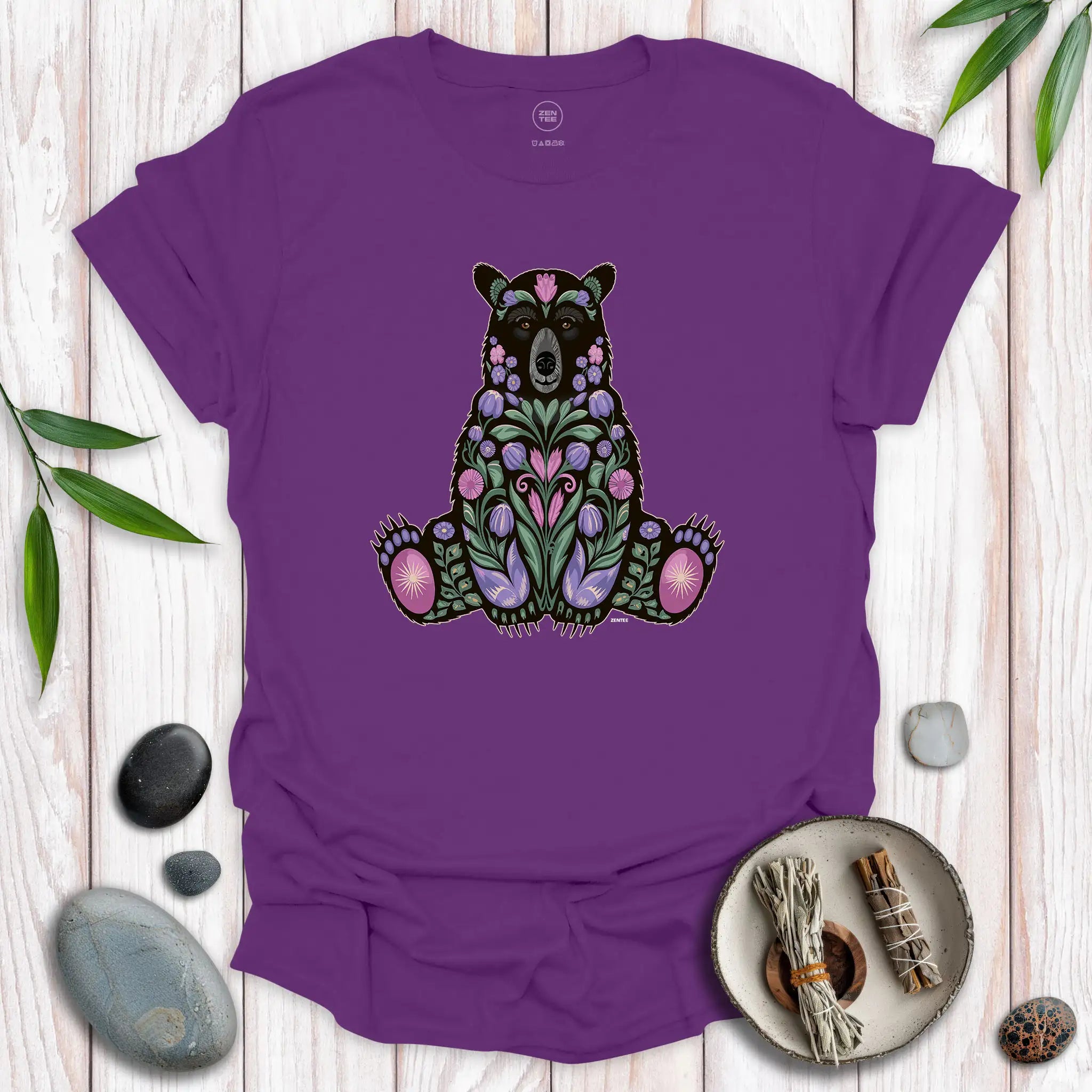 Sitting Black Bear Spirit T-Shirt