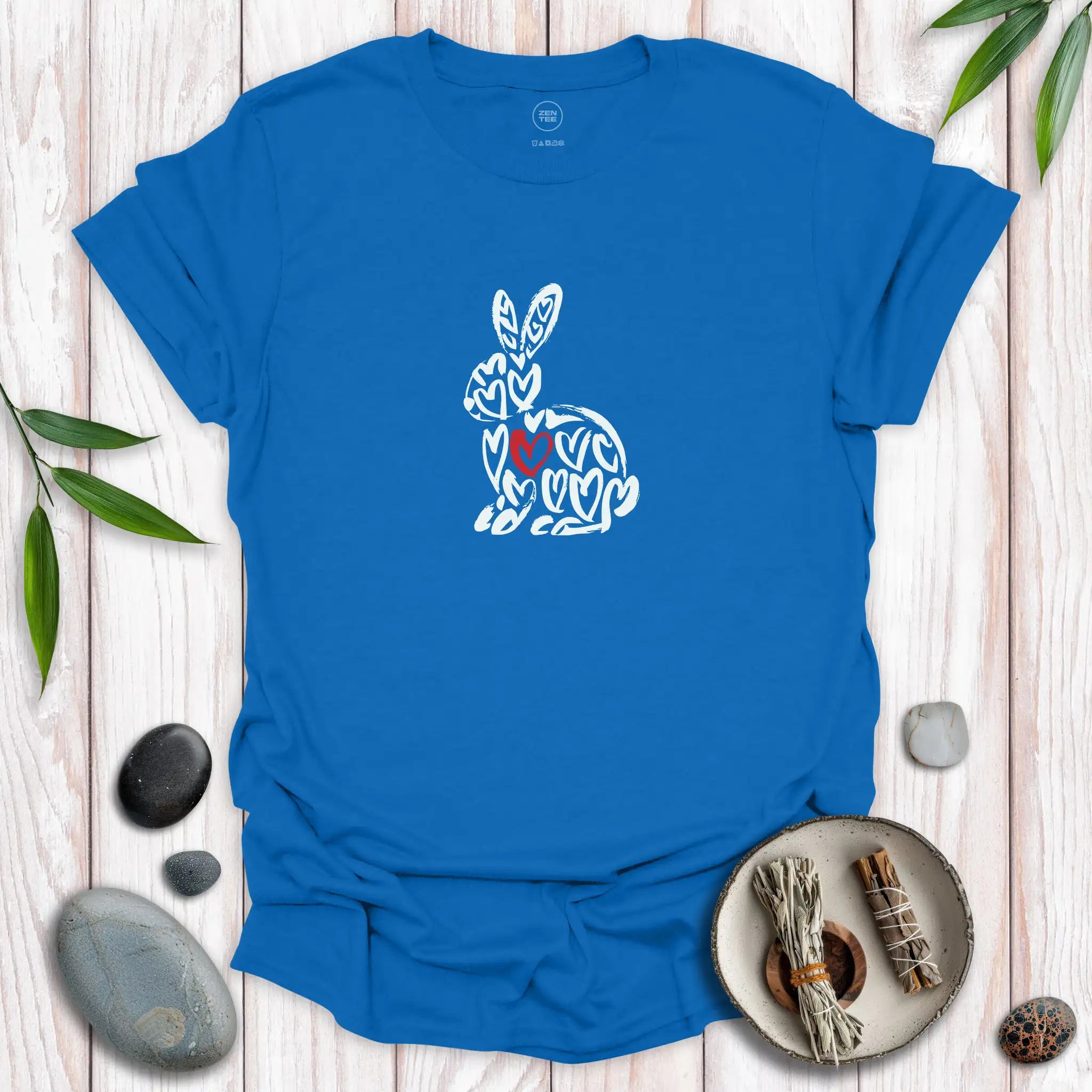 Spirit Bunny Red Heart T-Shirt