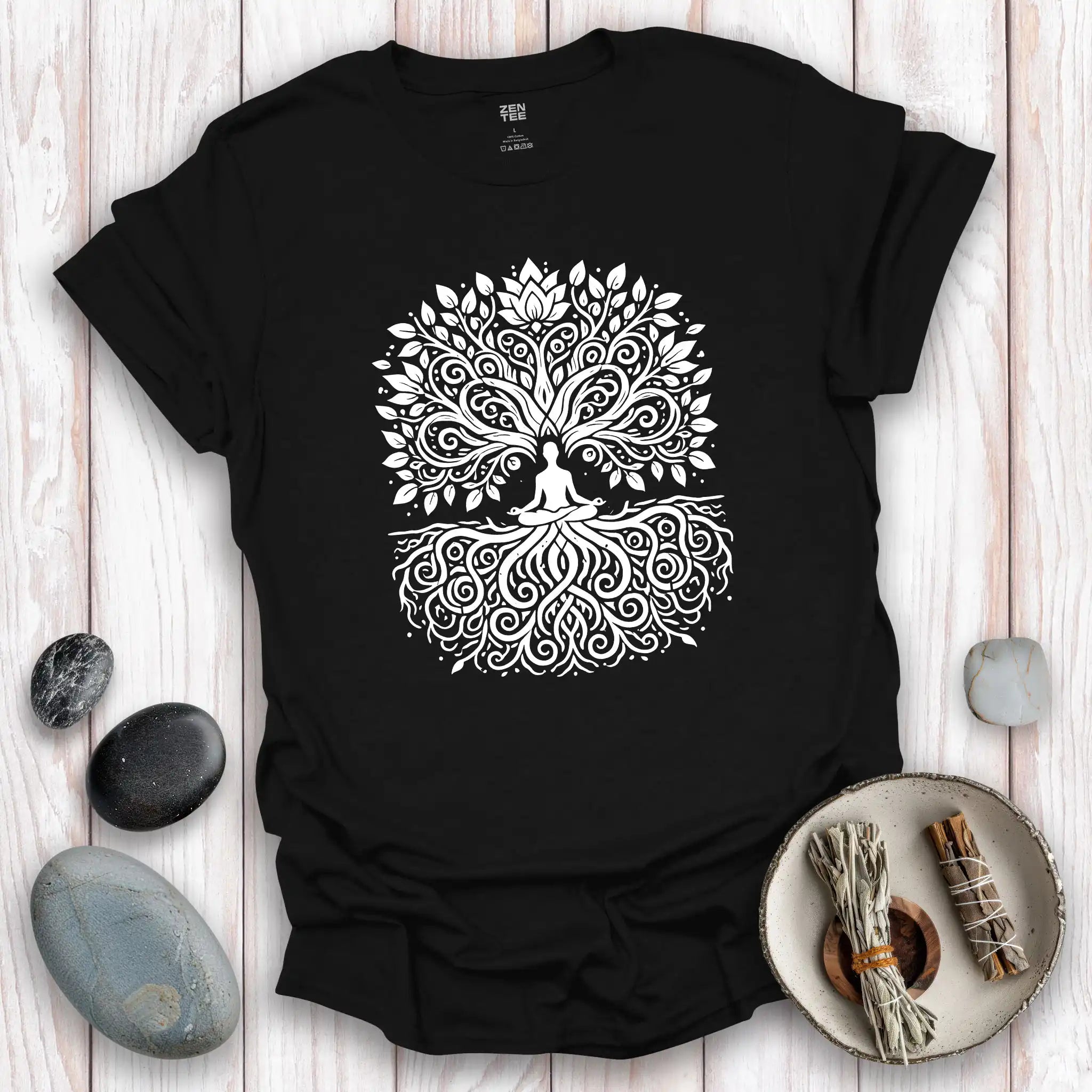 Tree of Life Meditation T-Shirt