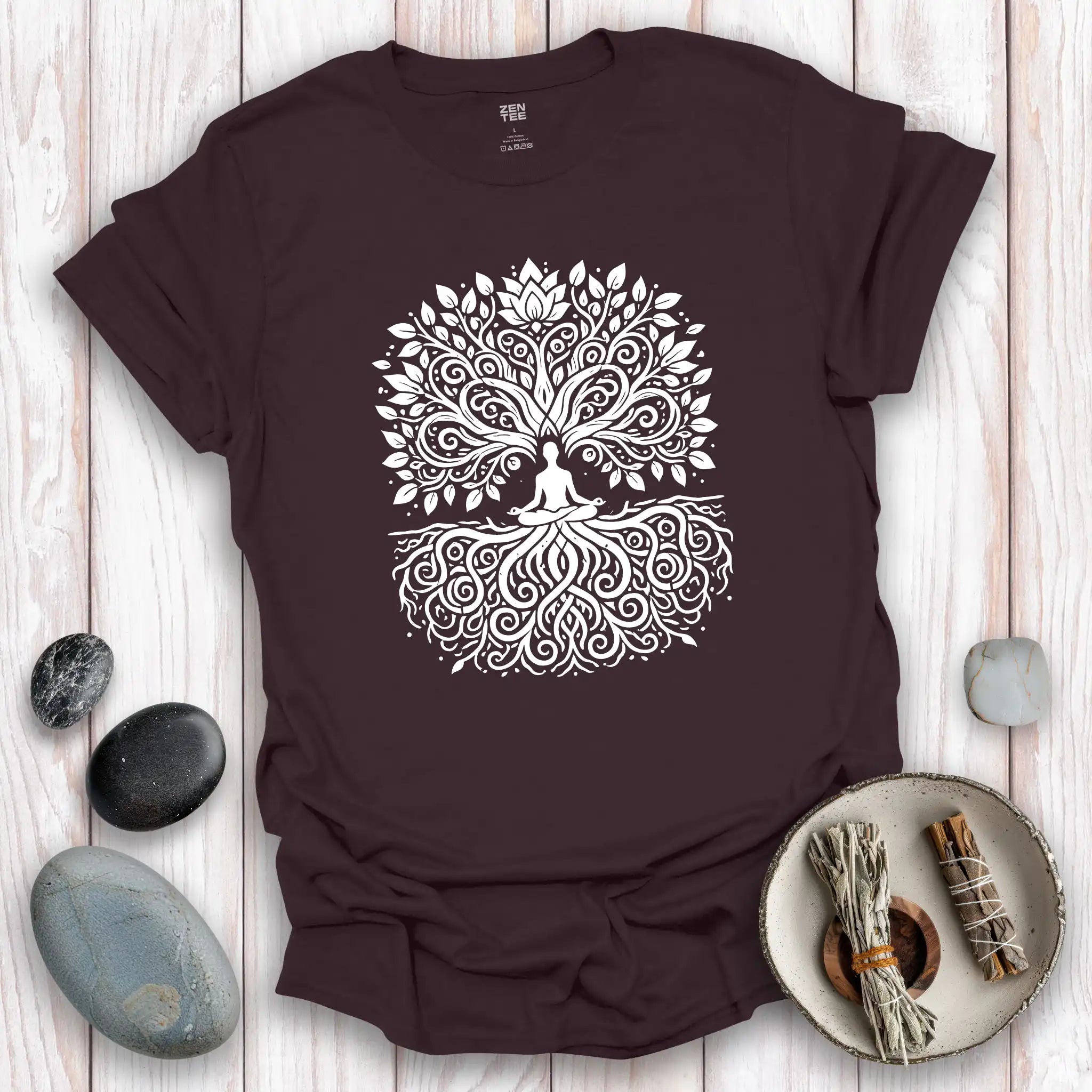 Tree of Life Meditation T-Shirt