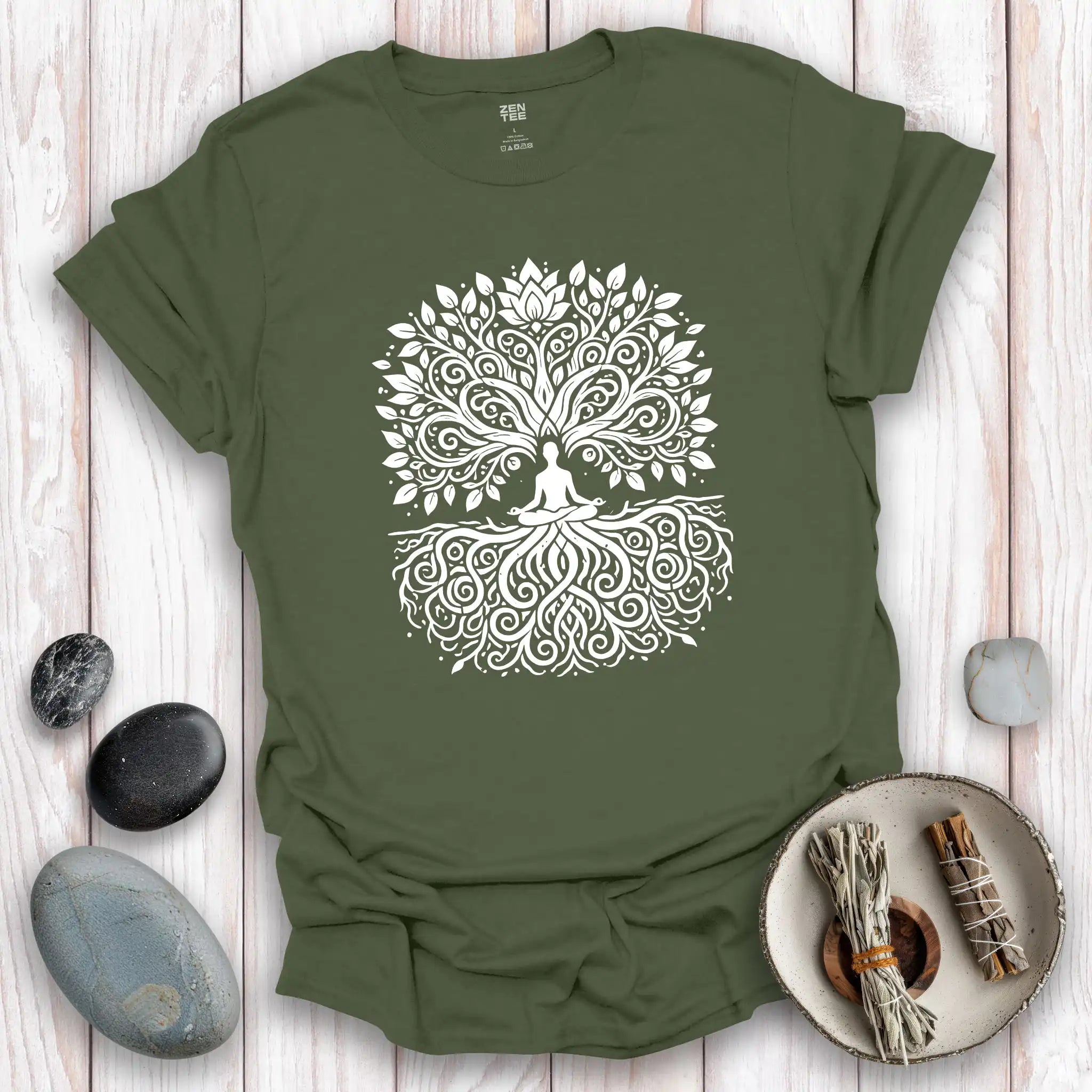 Tree of Life Meditation T-Shirt